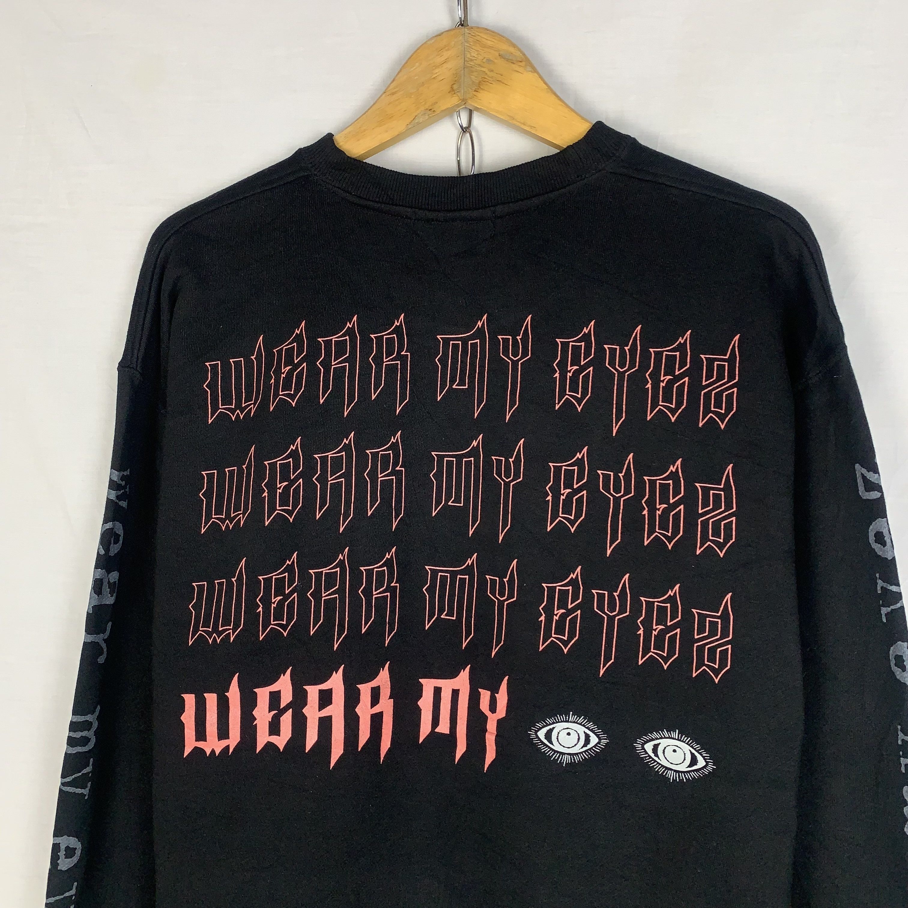 Japanese Brand Wear My Eyez Streetwear Japanese Brand Sweatshirt Crewneck Size US M / EU 48-50 / 2 - 2 Thumbnail