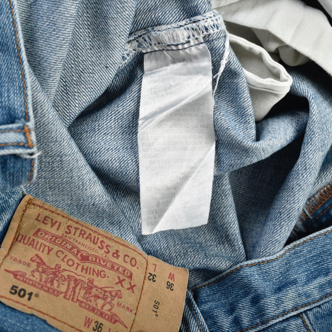 Levi's × Levi's Vintage Clothing × Vintage LEVIS 501 VINTAGE DENIM JEANS BLUE Size US 36 / EU 52 - 6 Thumbnail