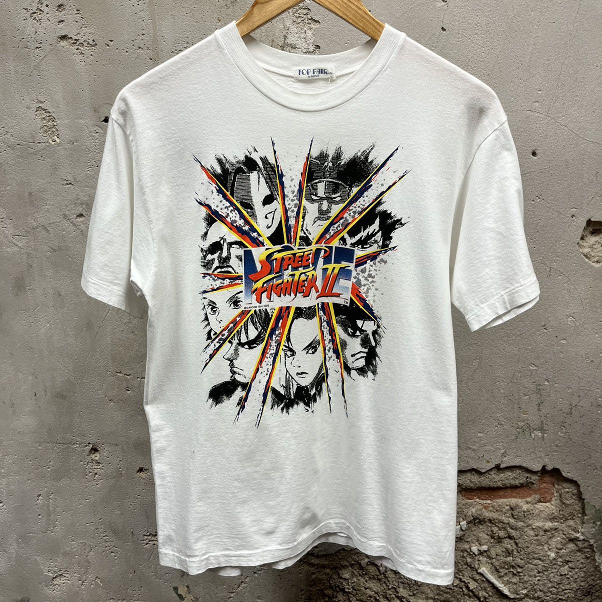 Vintage Street Fighter II Vintage 1993 Top Fair by Gunze T-Shirt M/L Size US M / EU 48-50 / 2 - 1 Thumbnail