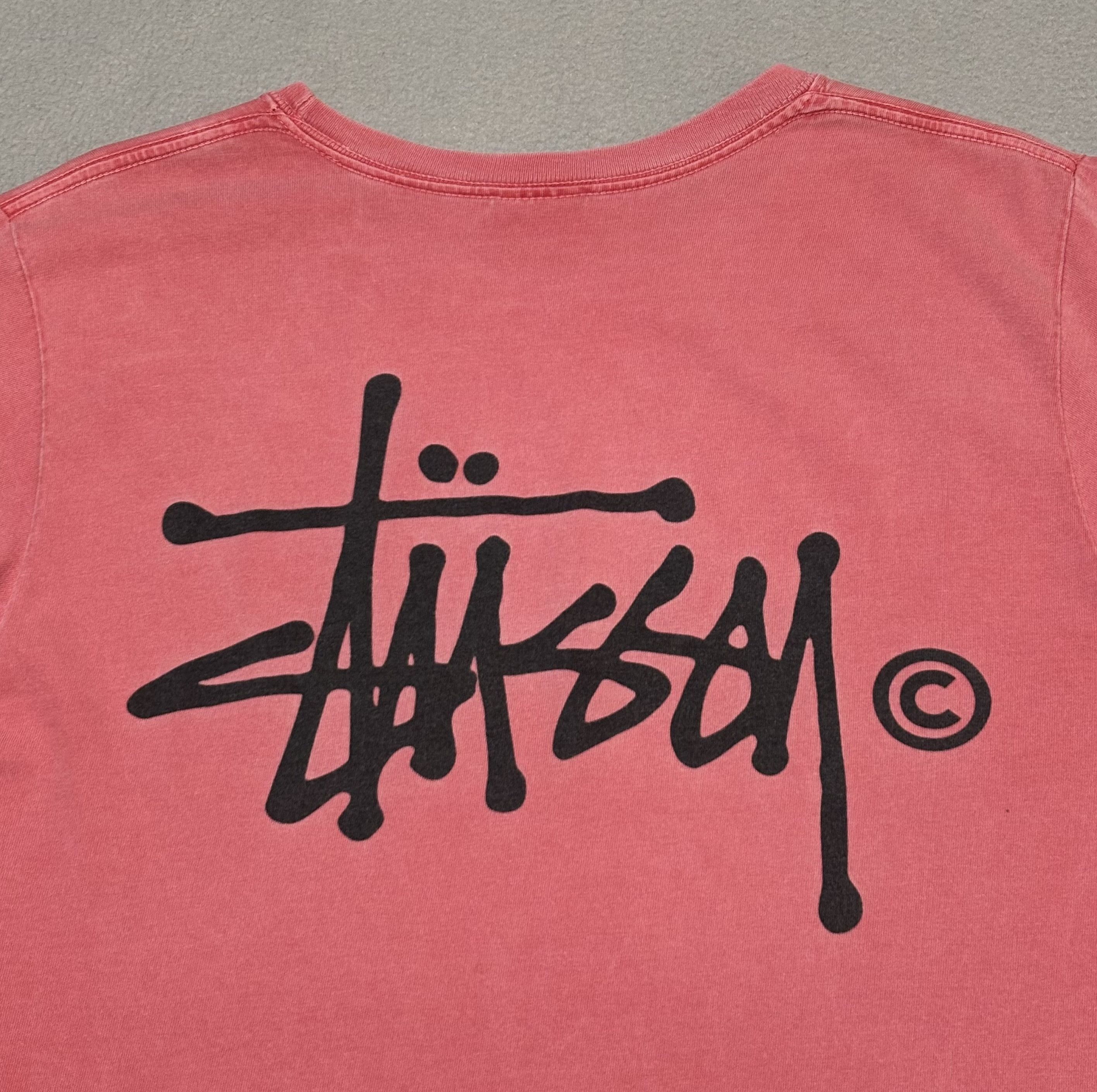 Stussy Stussy Basic Logo Red T-shirt Size. S Size US S / EU 44-46 / 1 - 10 Thumbnail
