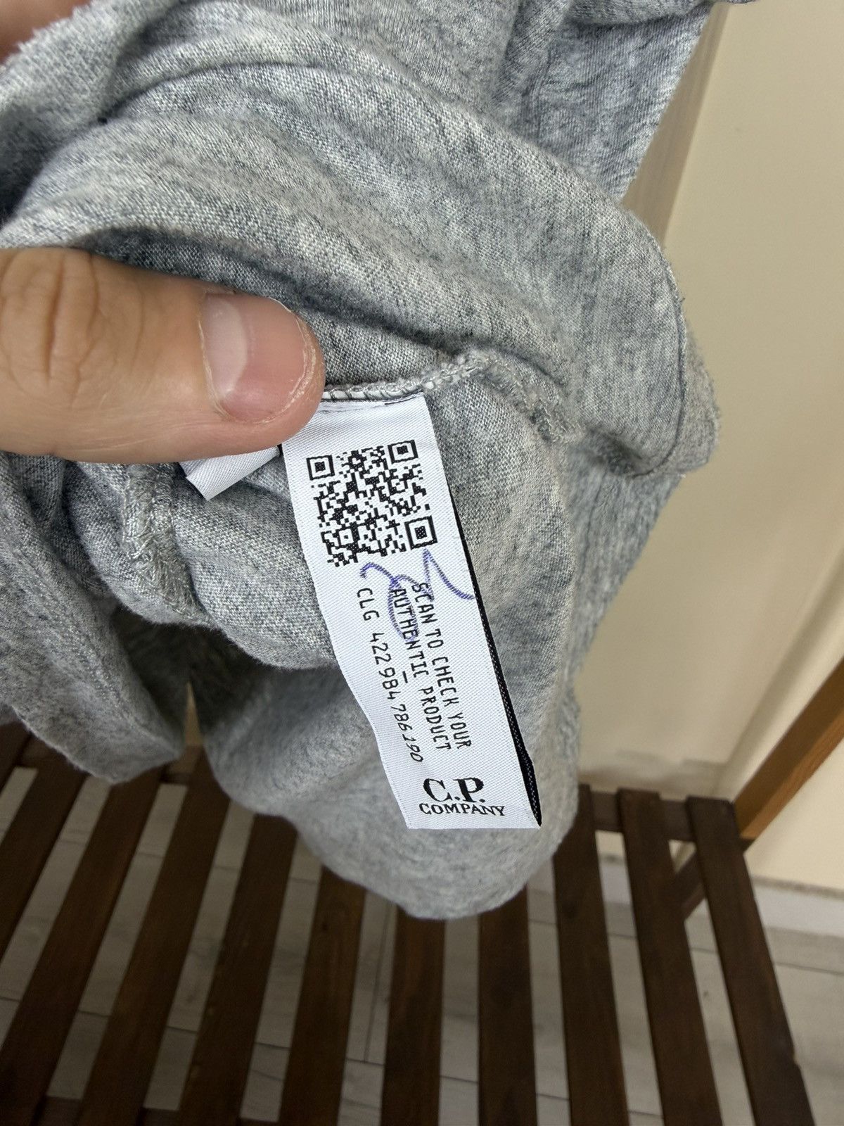 C.P. Company C.P. Company Jersey Box Logo Label Short Sleeve T Shirt Size US XL / EU 56 / 4 - 11 Thumbnail