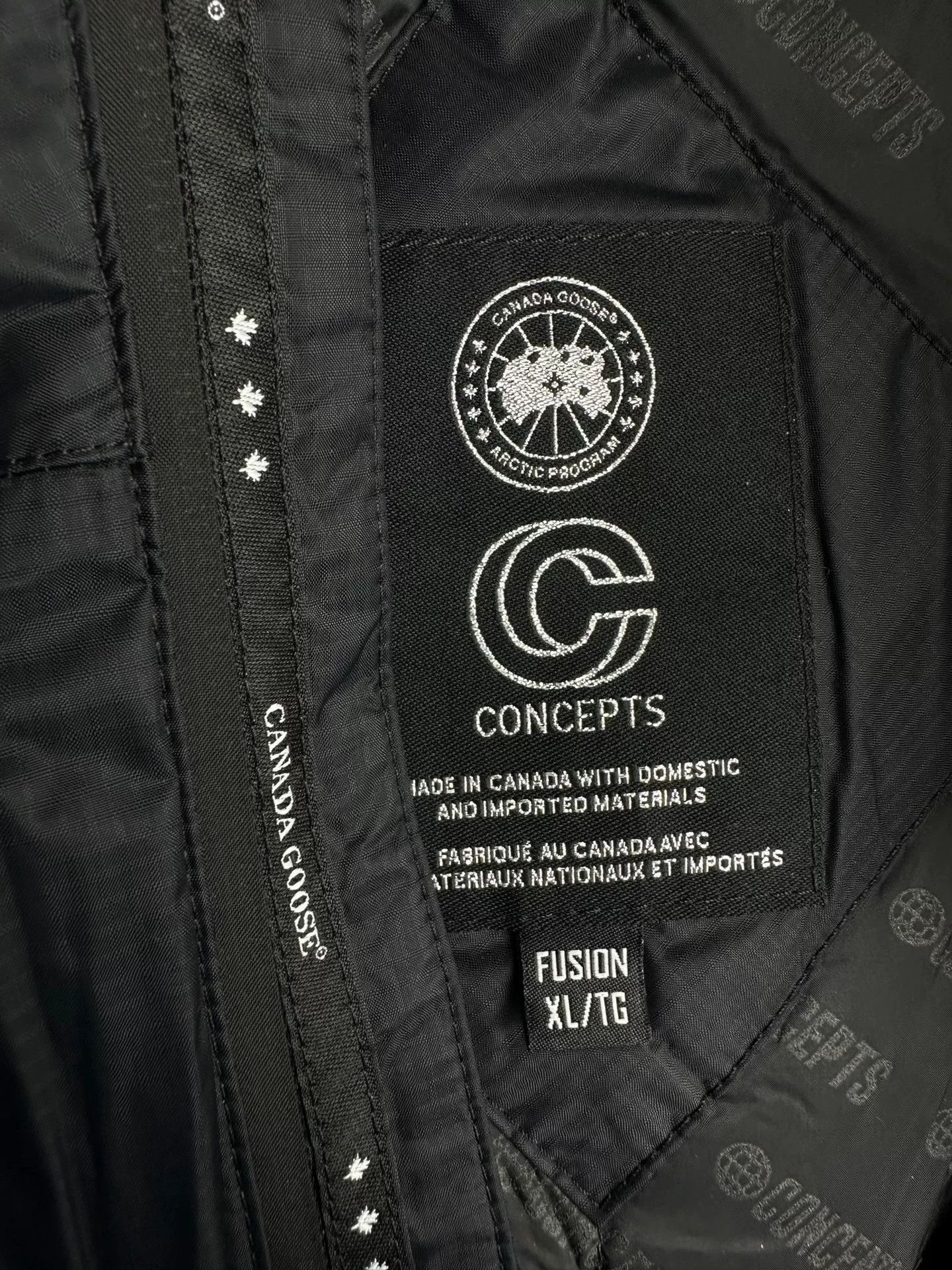 Canada Goose Canada Goose x Concepts 10th Anniv Black Label Jacket Size US XS / EU 42 / 0 - 6 Thumbnail