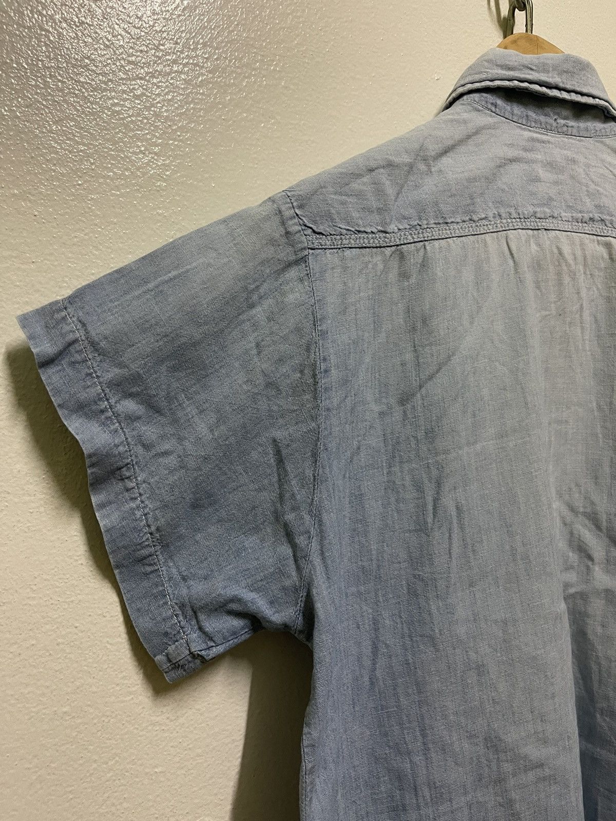 Big Mac Big Mac Chambray Embroidery Shirt Size M / US 6-8 / IT 42-44 - 11 Thumbnail