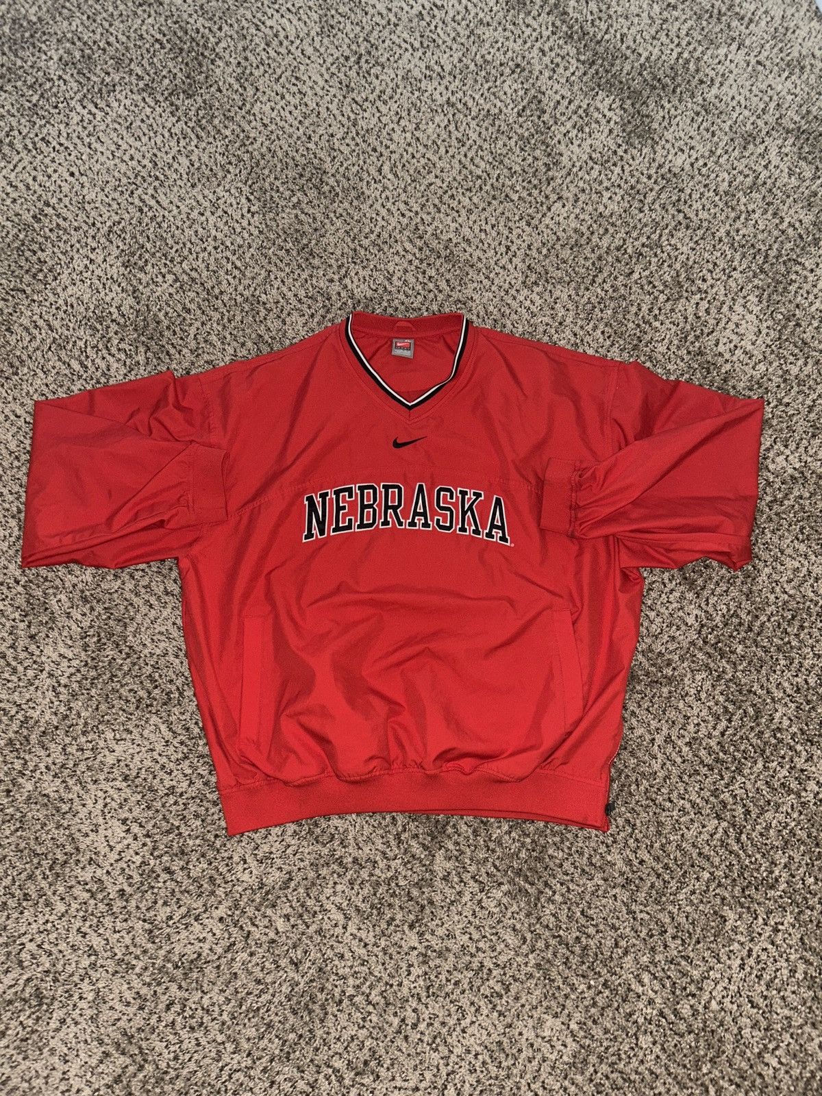 Nike 2000’s Vintage Nike Team Nebraska Crewneck Size US XL / EU 56 / 4 - 1 Thumbnail