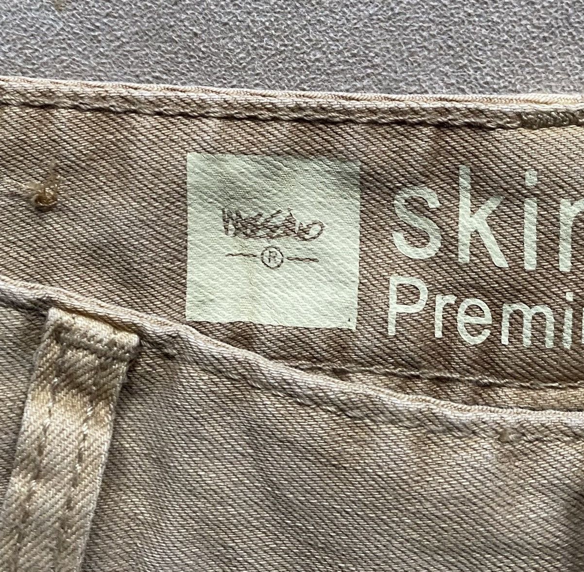Massimo Osti Japanese Brand Mossimo Skinny Premium Denim Size US 31 - 12 Thumbnail