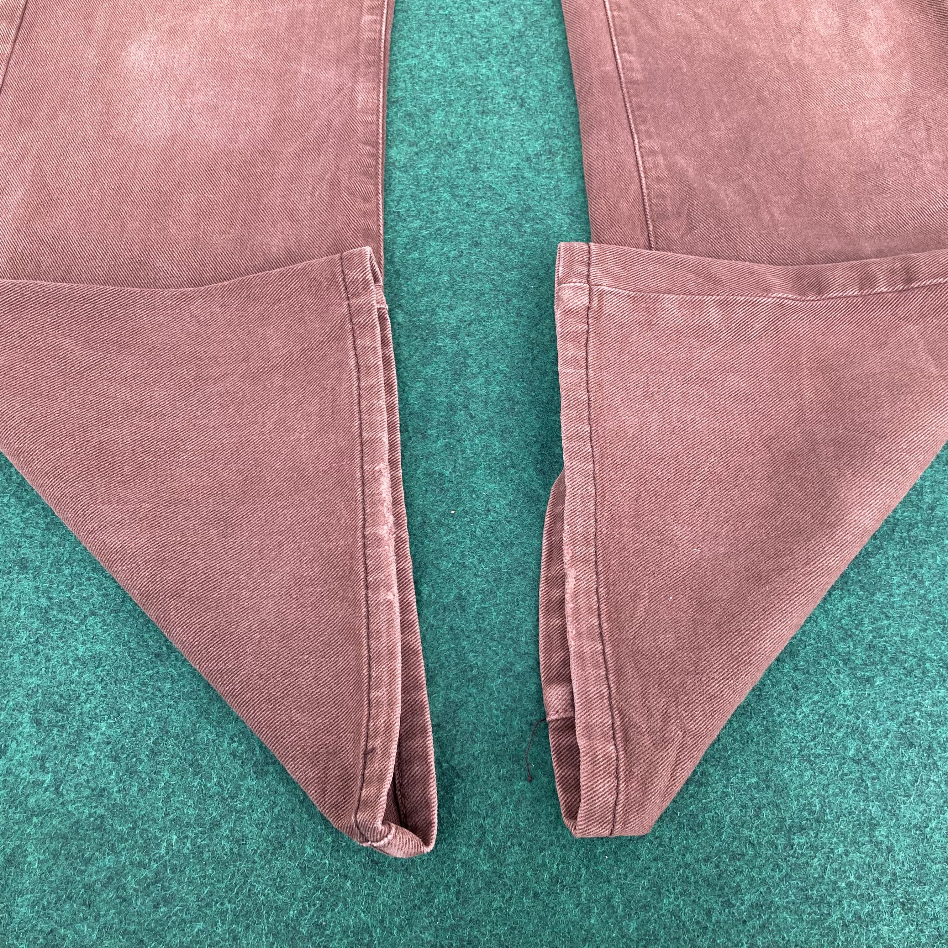 Edwin × Japanese Brand × Vintage Vtg Edwin Brown Flared Denim Bootcut Sz 29 Jeans Size US 29 - 7 Thumbnail