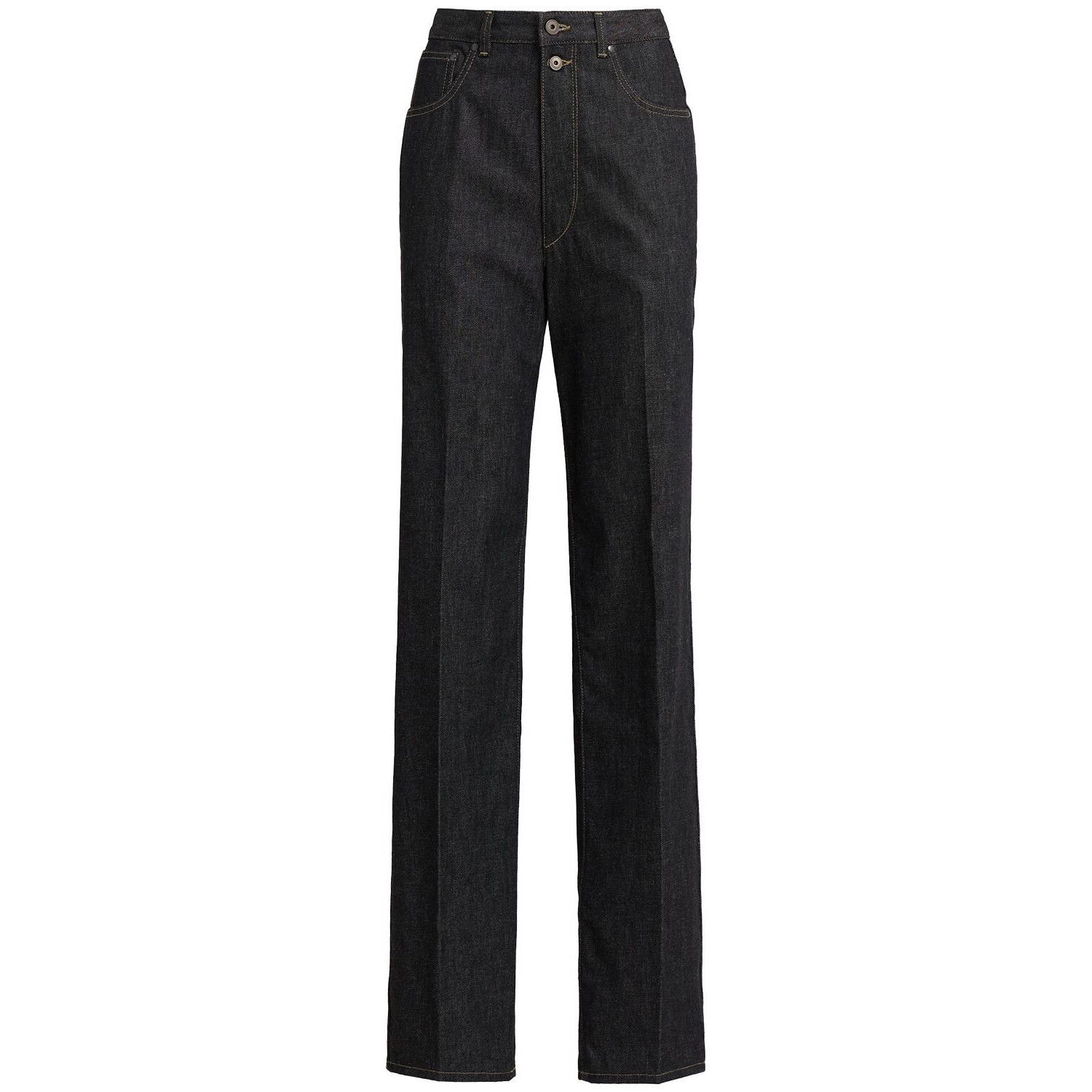 LEMAIRE Gray High waist denim straight jeans New & Authentic
