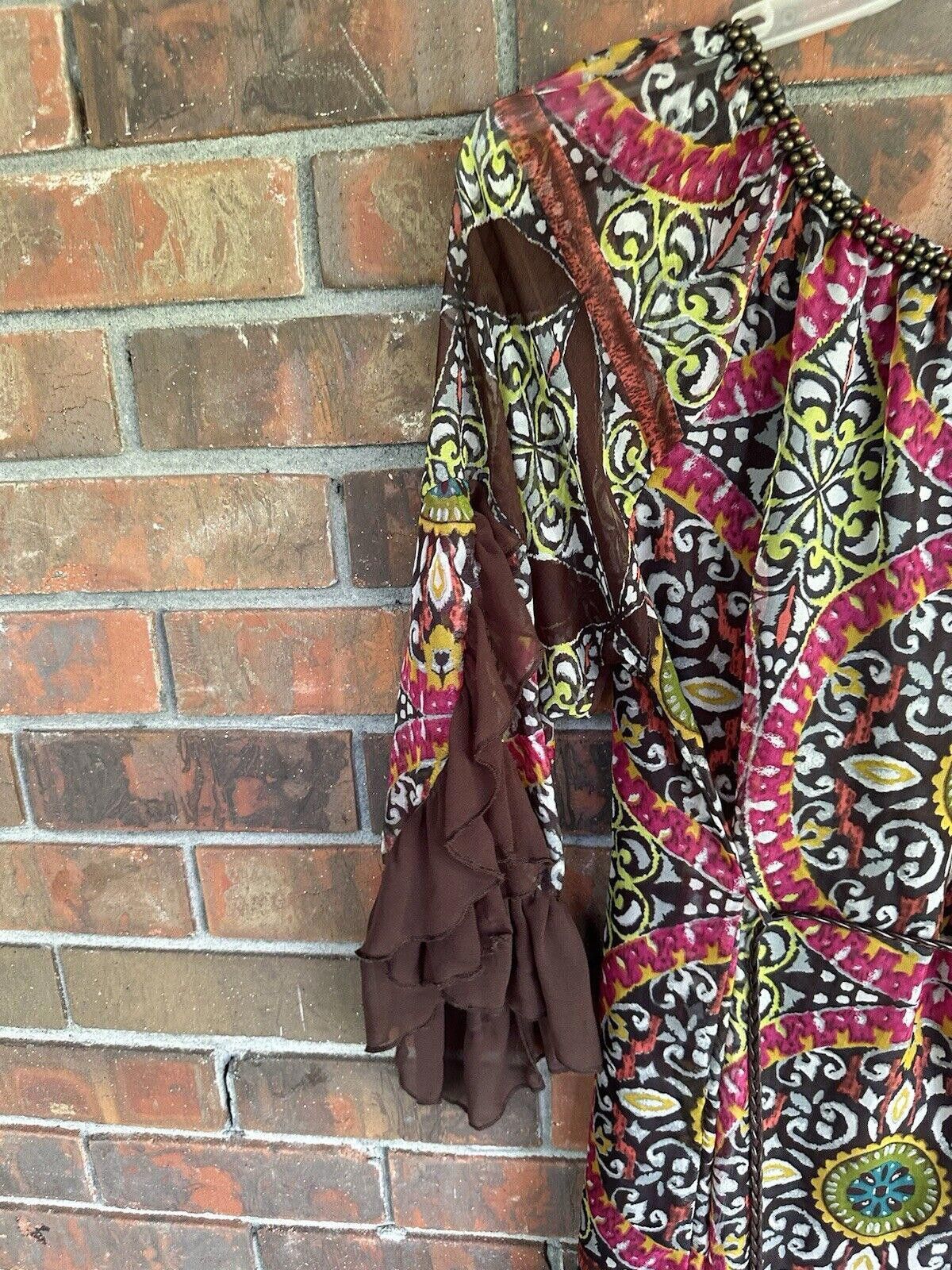 Designer Urban Mangoz Tunic Dress Size Large Boho Size L / US 10 / IT 46 - 5 Thumbnail