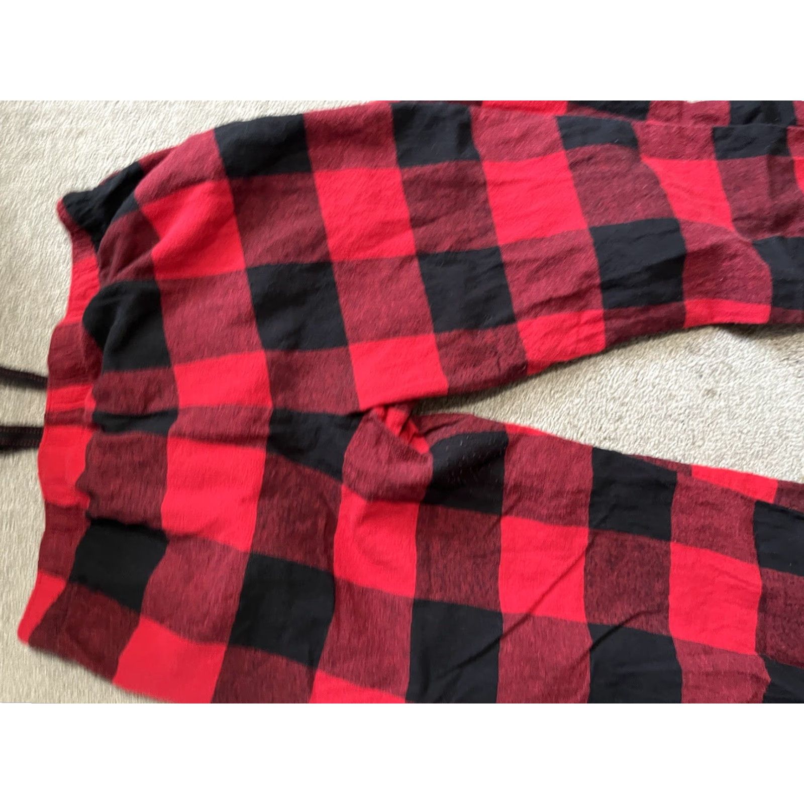 Old Navy Old Navy Red Buffalo Plaid Flannel Pajama Pants Men’s Large L Lounge Sleep PJs Size US 33 - 4 Thumbnail