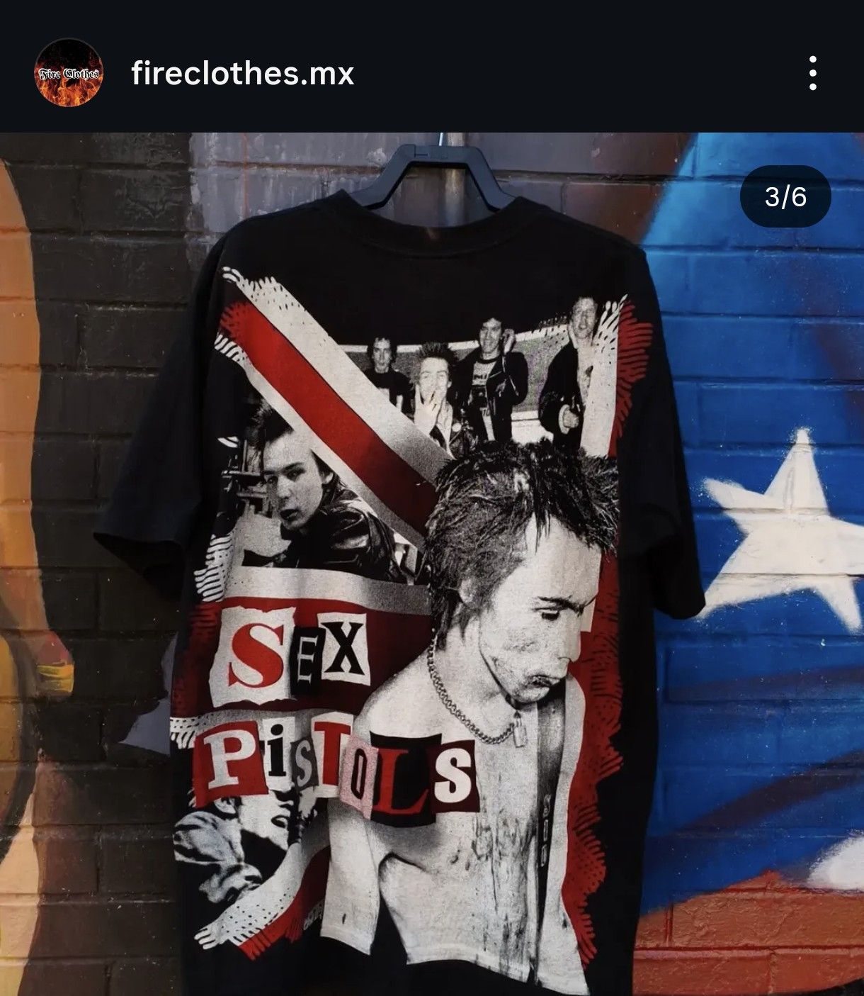 Vintage Vintage Mexican Btlg Resurrección Sex pistols Size US XL / EU 56 / 4 - 3 Thumbnail