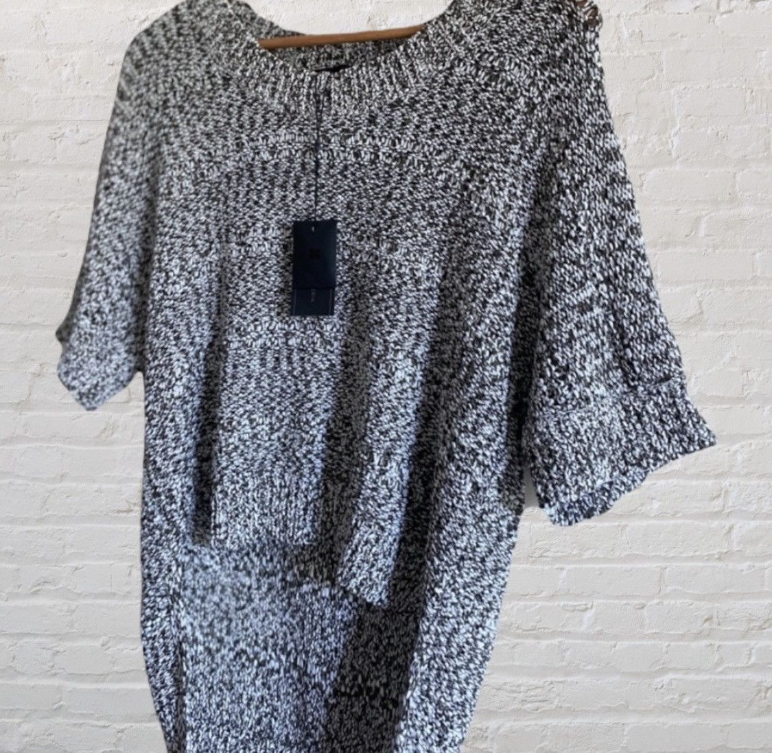 Bcbgmaxazria BCBGMAXAZRIA 3/4 SLEEVE HIGH LOW SWEATER TOP SZ XXS Size XXS / US 00 / IT 34 - 3 Thumbnail