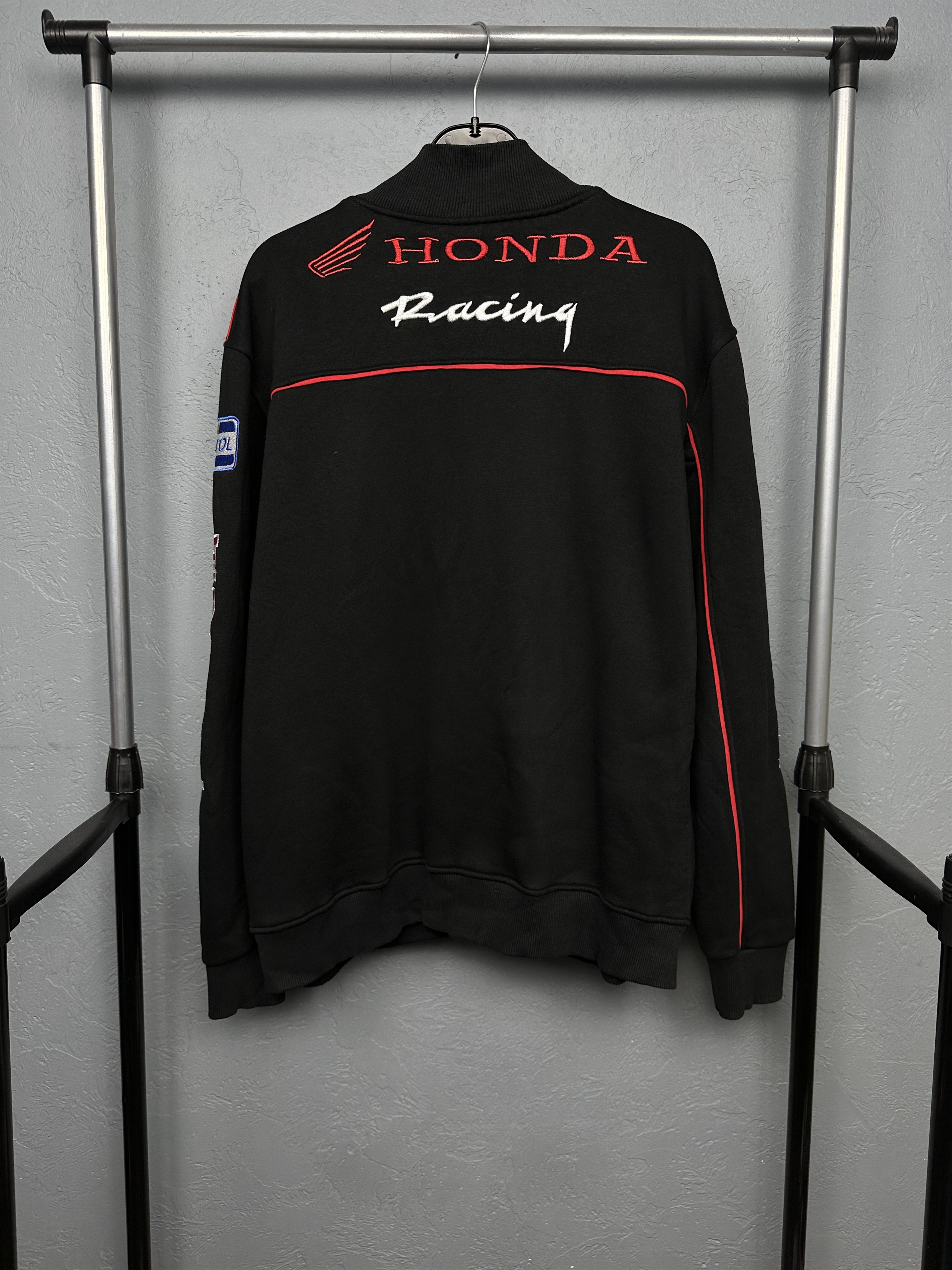 Honda Honda Racing Team Vintage Mens Zip Sweatshirt Hoodie Size US XXL / EU 58 / 5 - 7 Thumbnail