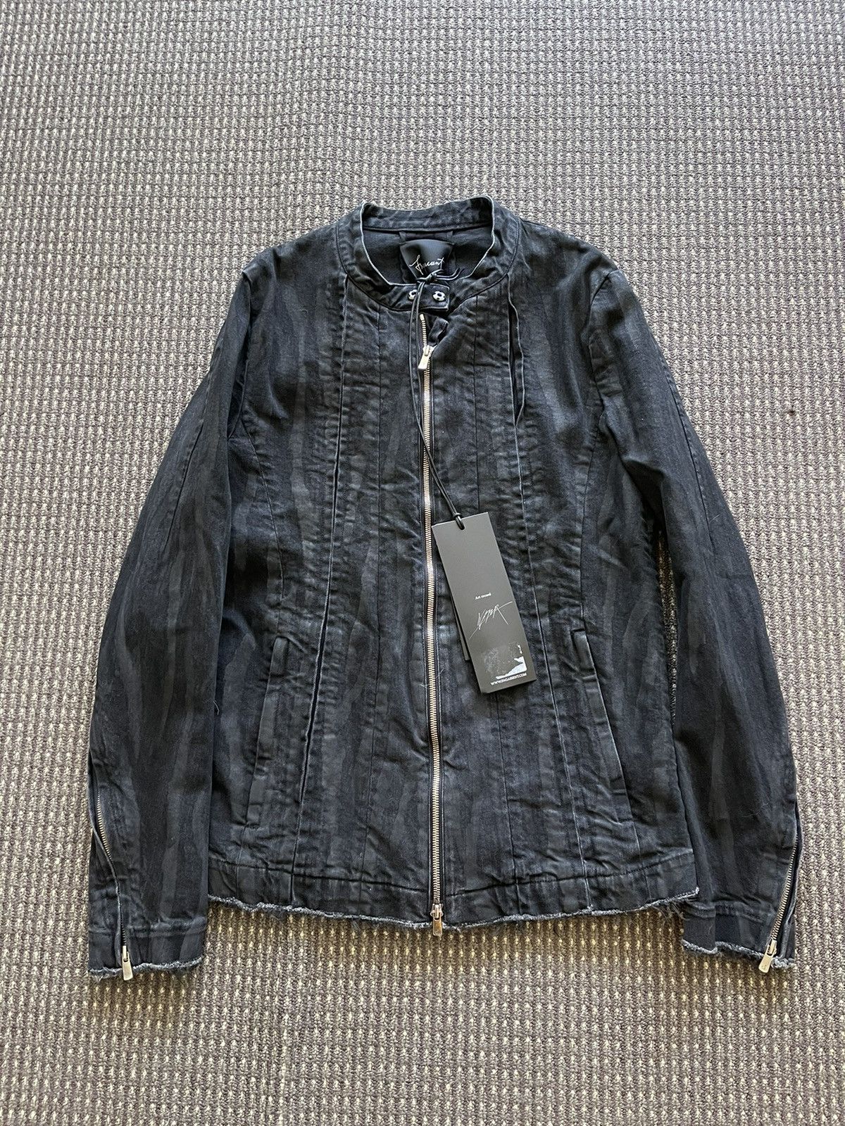 Fagassent Toshiki Aoki Black Denim Jacket Size US M / EU 48-50 / 2 - 1 Thumbnail