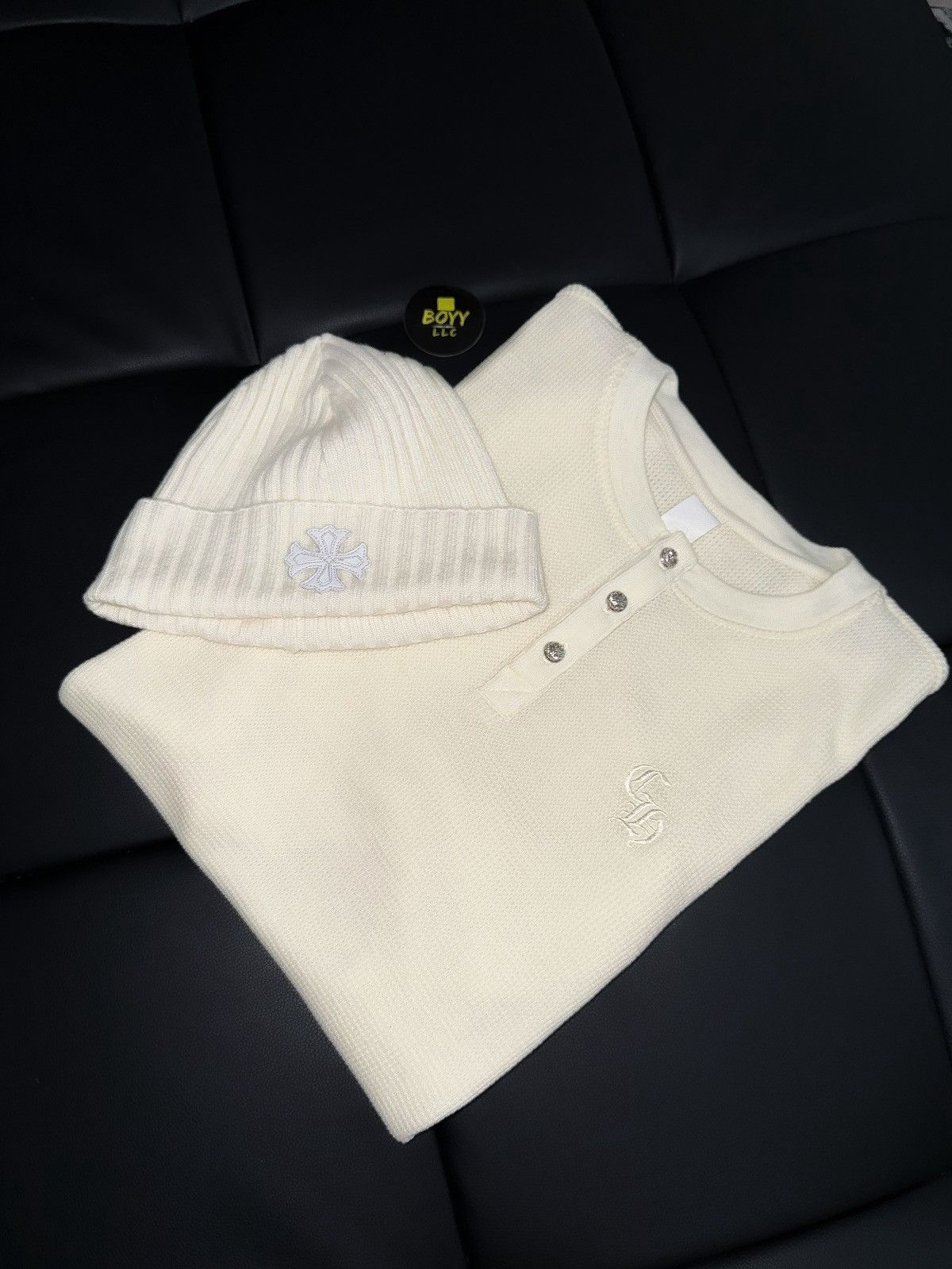 Chrome Hearts Chrome hearts henley snatch shirt Size US XL / EU 56 / 4 - 2 Thumbnail