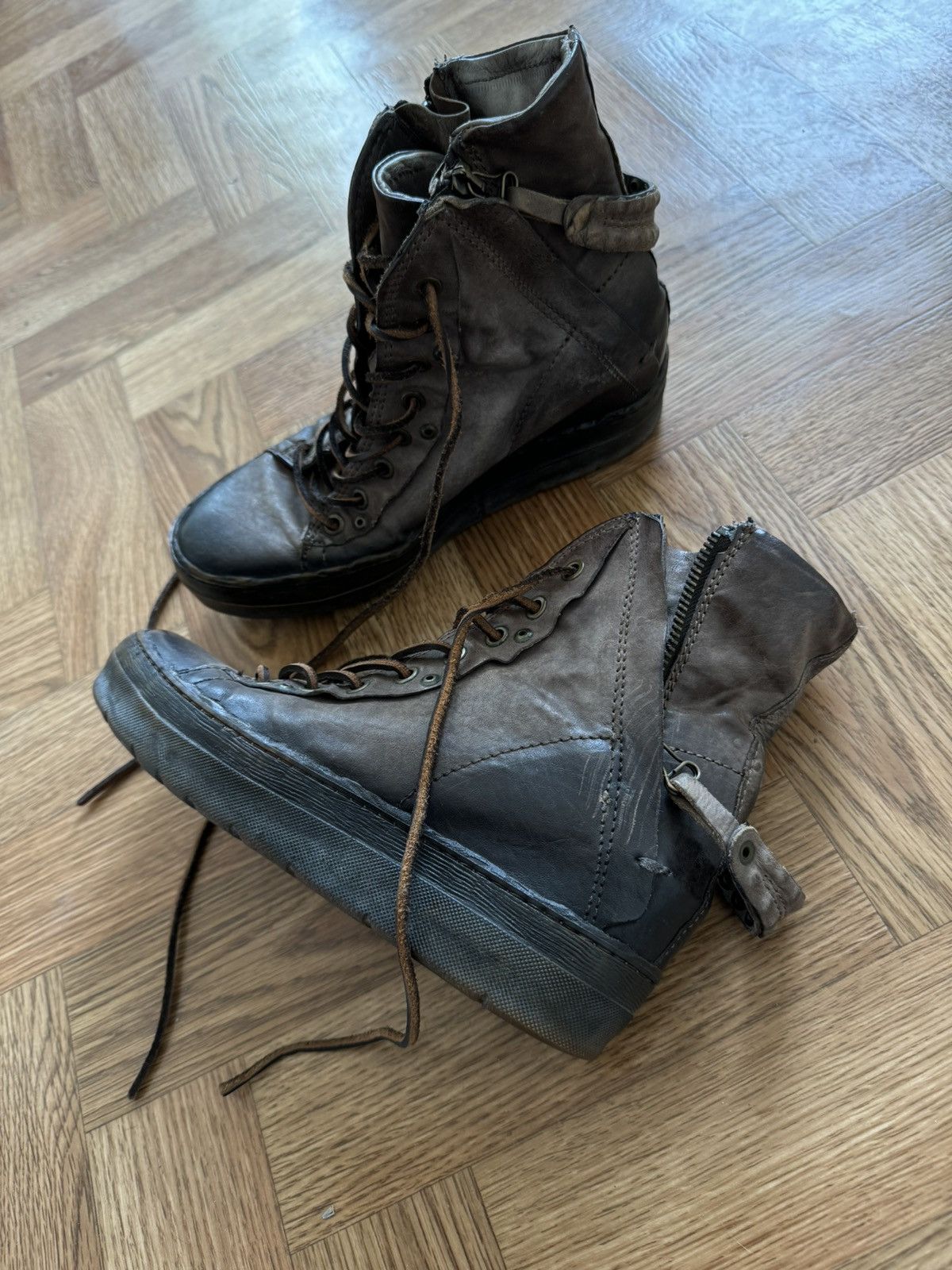 Other Brown A.S. 98 air step rare boots avantgarde shoes Size US 8 / IT 38 - 8 Thumbnail