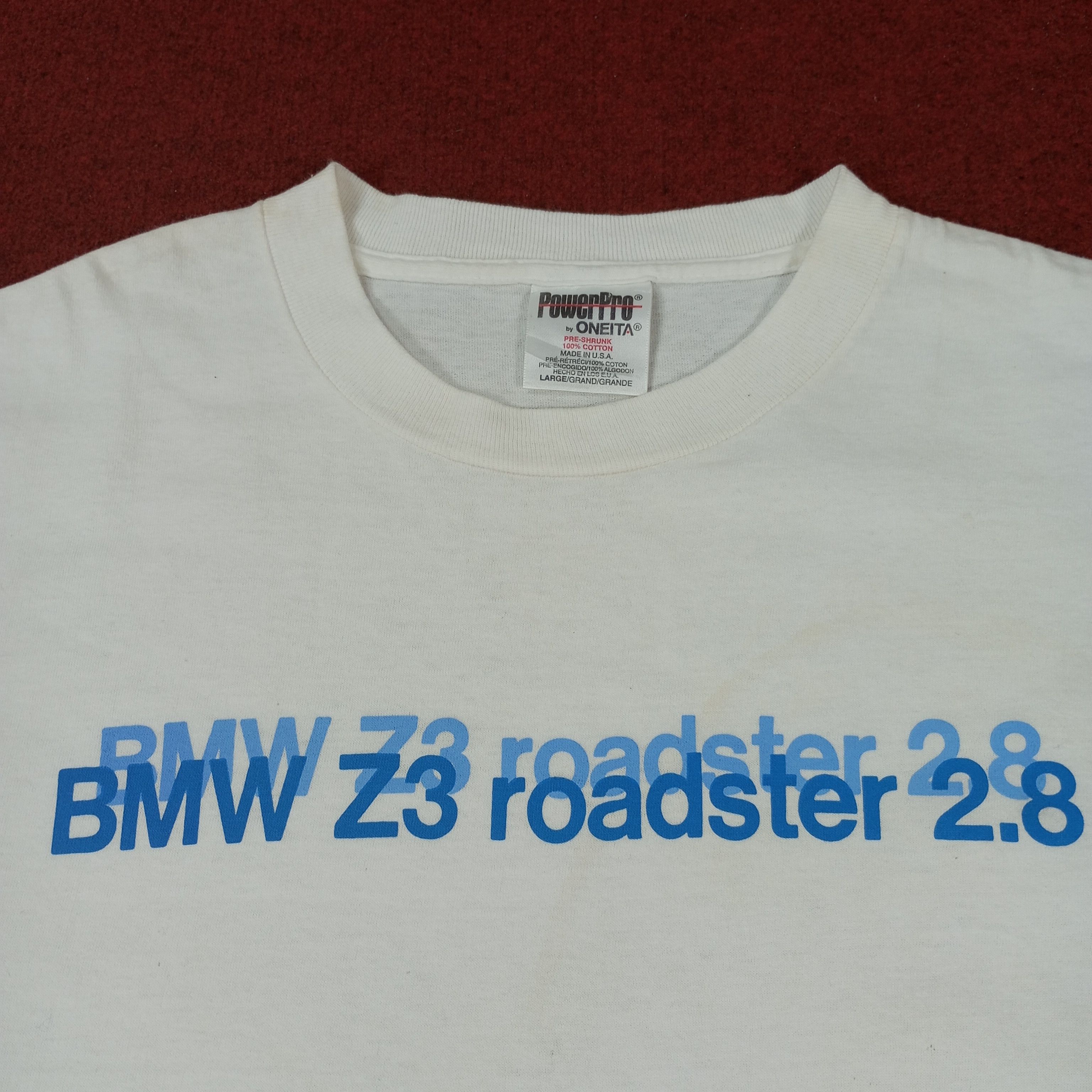 BMW × Vintage BMW Z3 Roadster 2.8 Vintage Tshirt Size US M / EU 48-50 / 2 - 2 Thumbnail