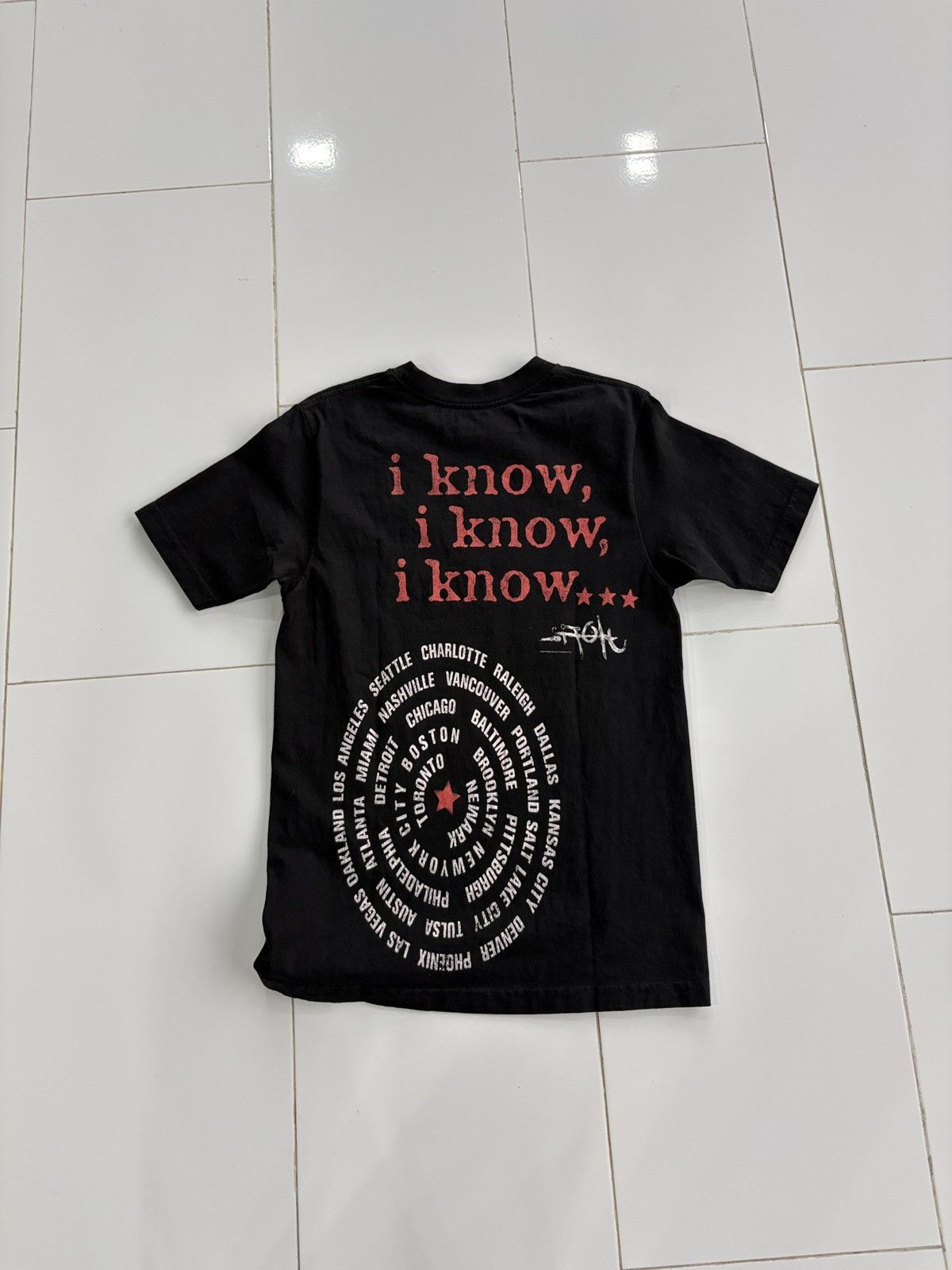 Travis Scott Travis Scott Utopia Circus Maximus 2023 Tour Tee (Limited) Size US S / EU 44-46 / 1 - 3 Thumbnail