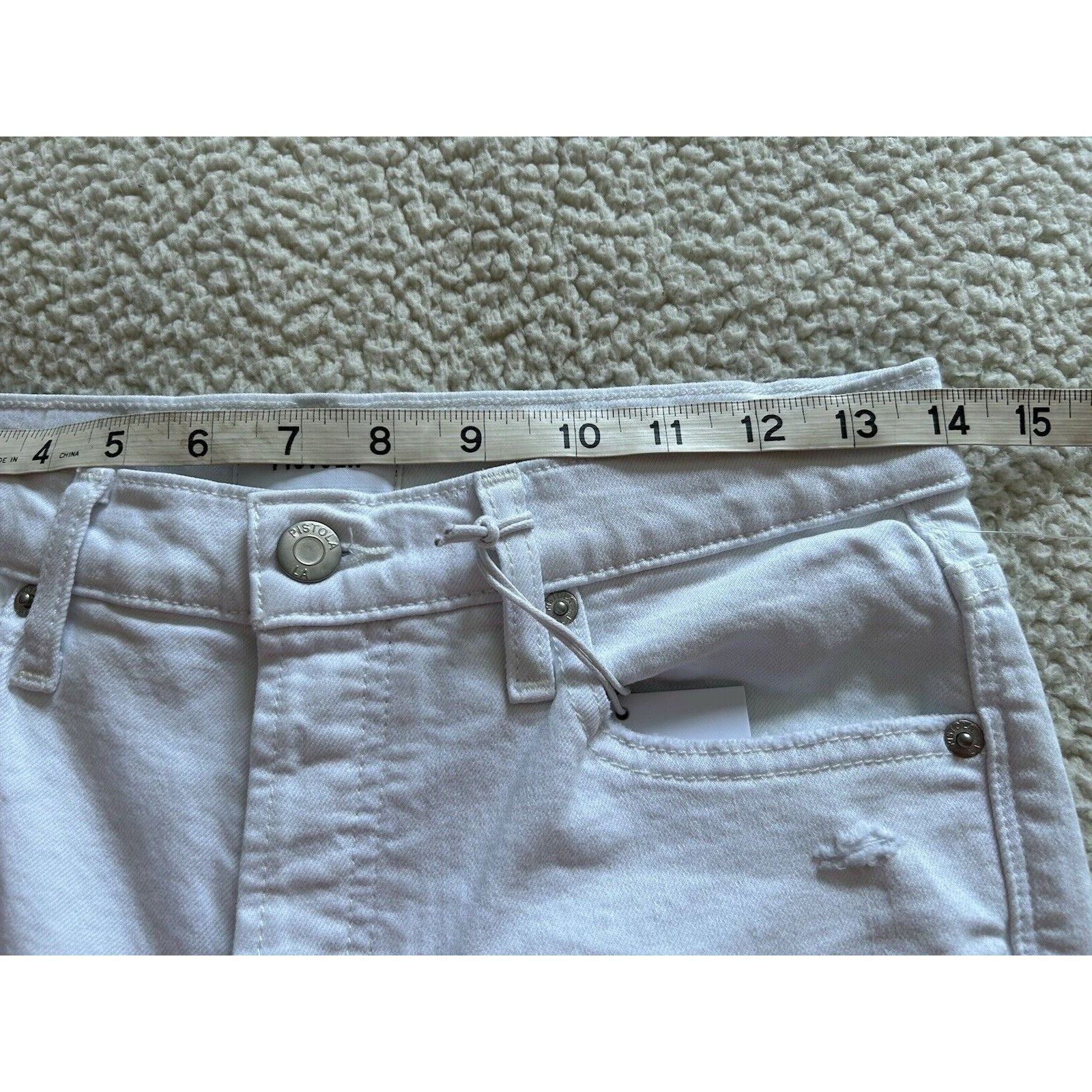Pistola Pistola Charlie High Rise Classic Straight Ankle Deconstruct Size 26" / US 2 / IT 38 - 9 Thumbnail