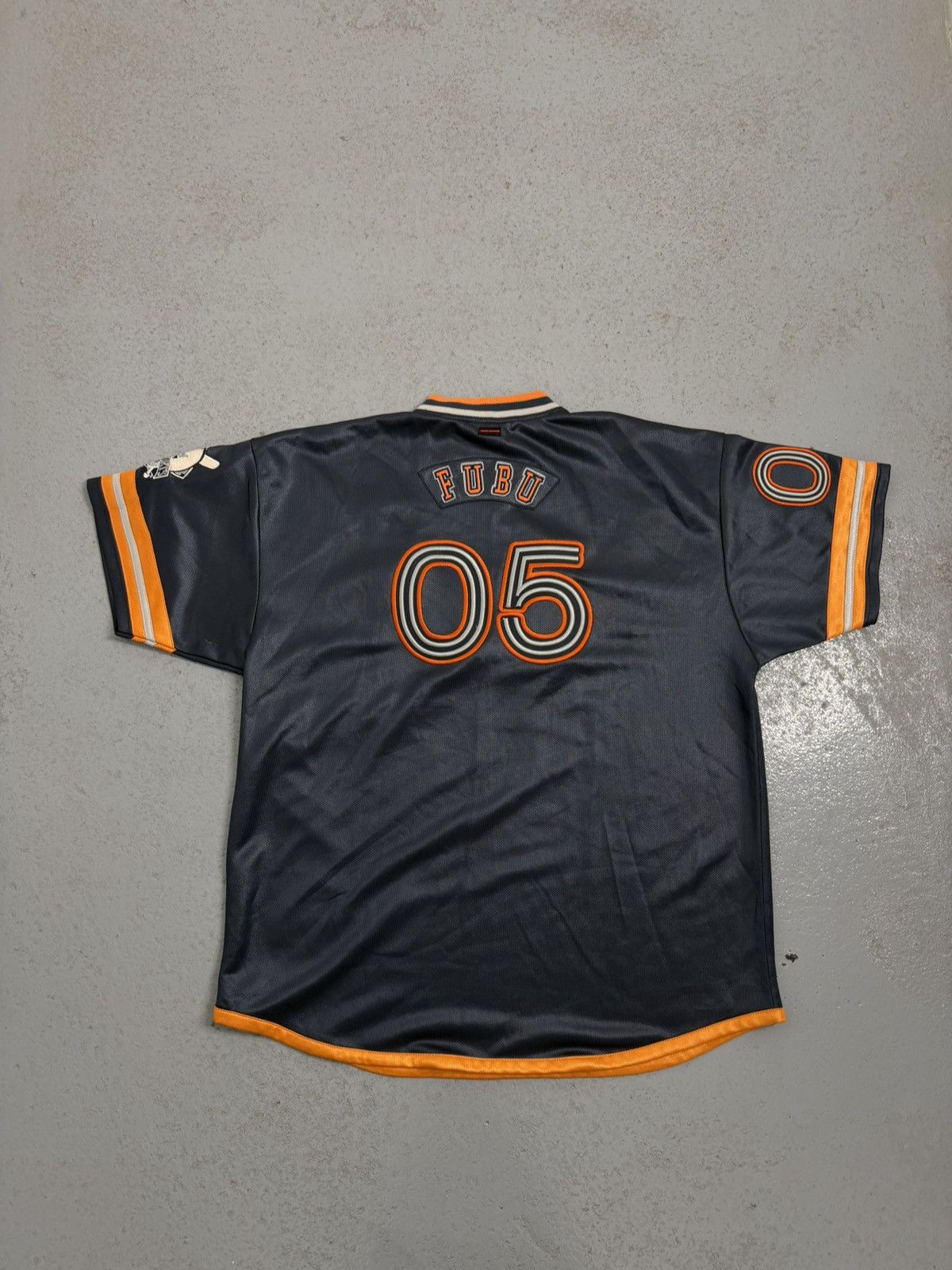 Fubu Vintage 1992 Fubu 64 Bronx Embroidered Logo MLB Jersey Size US M / EU 48-50 / 2 - 2 Thumbnail