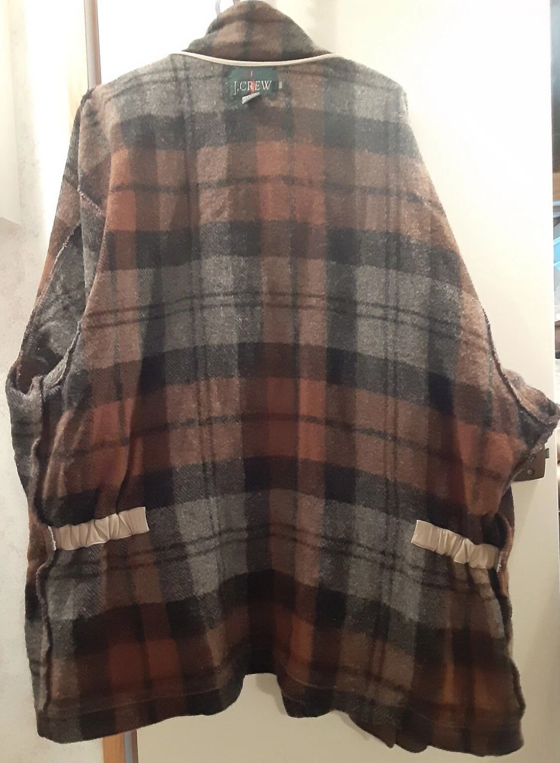 J.Crew Vintage J. CREW Jacket 2XL Plaid Oarsman Wool Flannel Coat Size US XXL / EU 58 / 5 - 6 Thumbnail