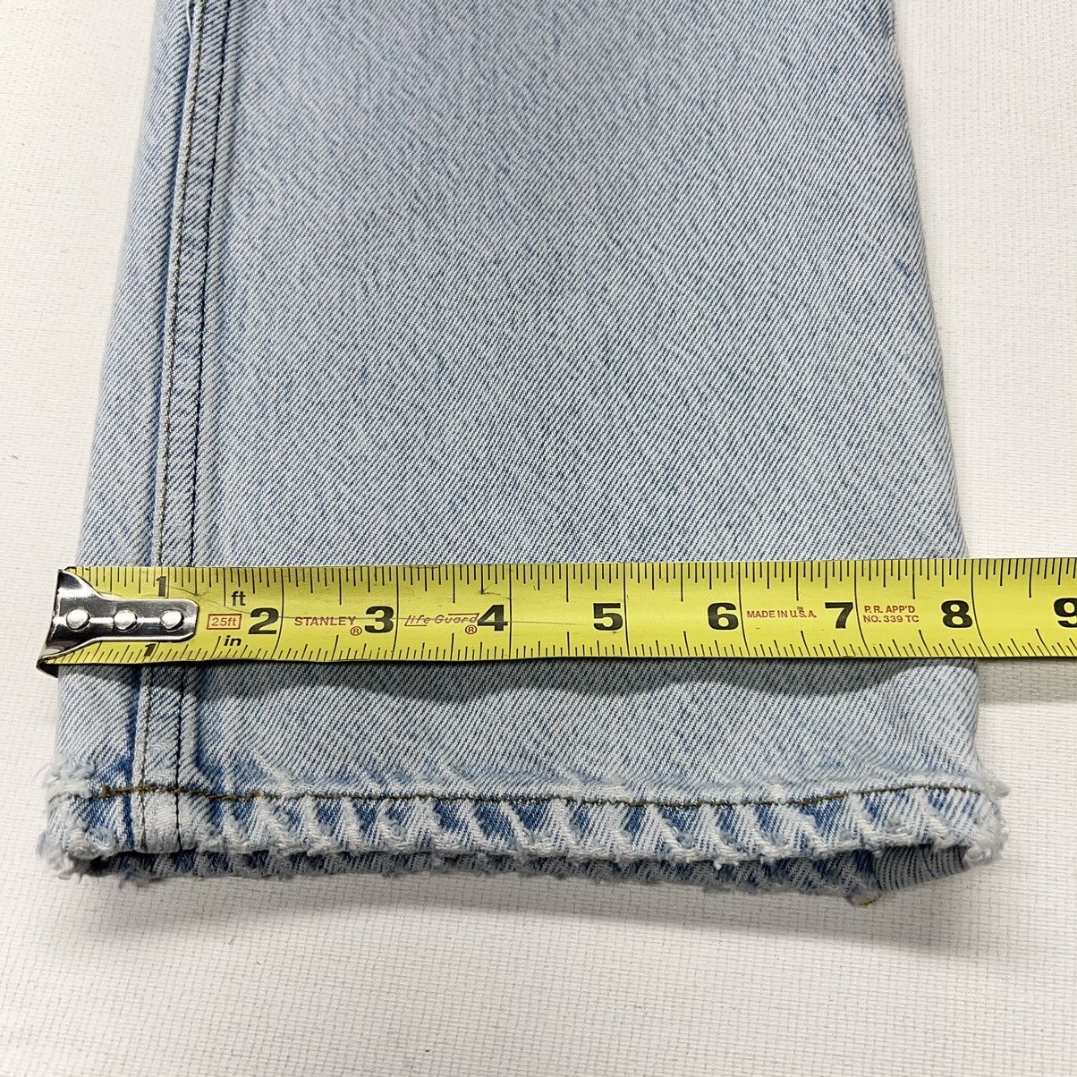 Reformation Reformation Jeans Blue Cynthia High Rise Relaxed Denim Rip Size 29" - 21 Thumbnail