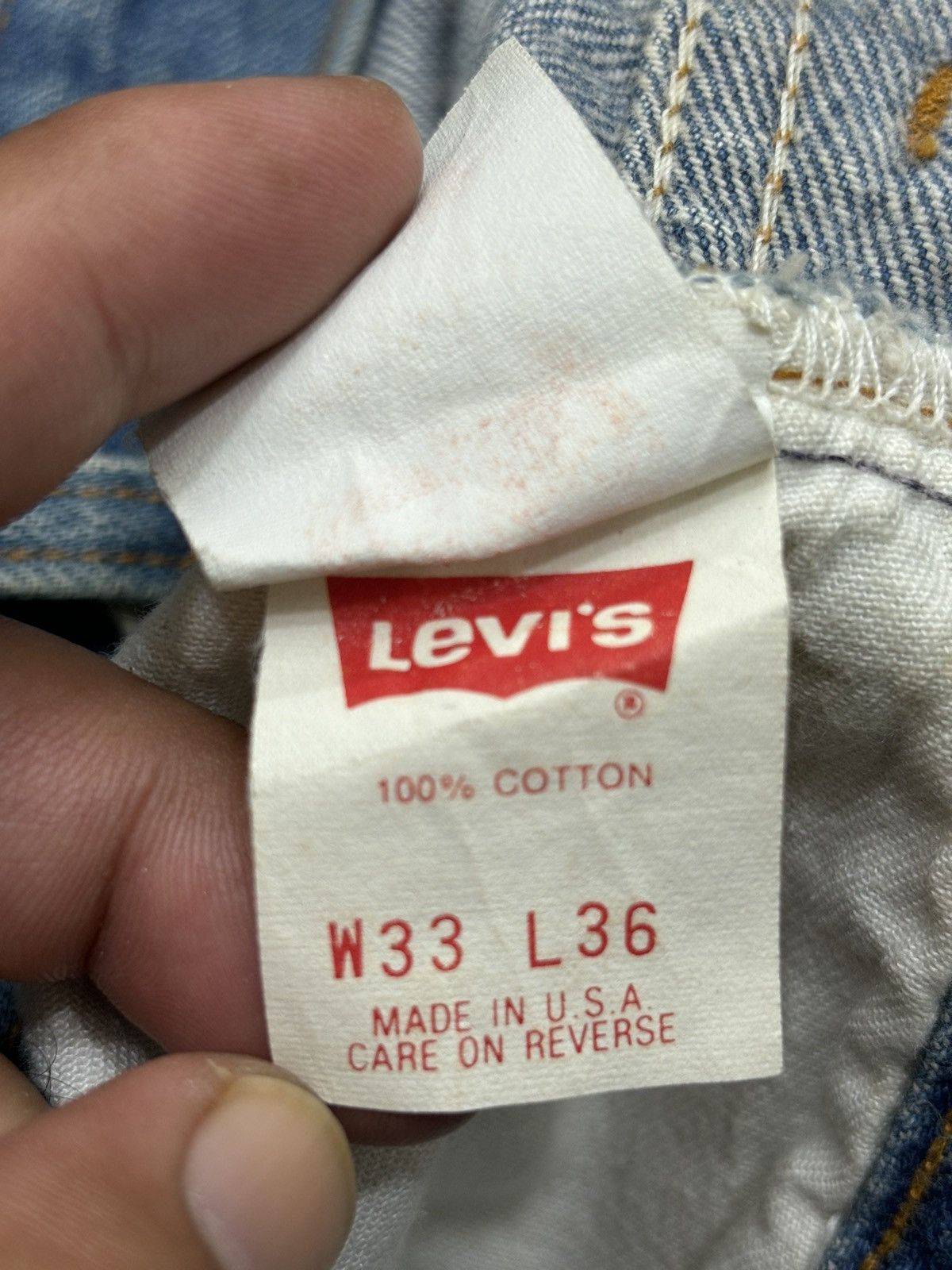 Levi's 💥Vintage 90s💥Vintage Levis 501xx Original Short Denim F517 Size US 30 / EU 46 - 13 Thumbnail