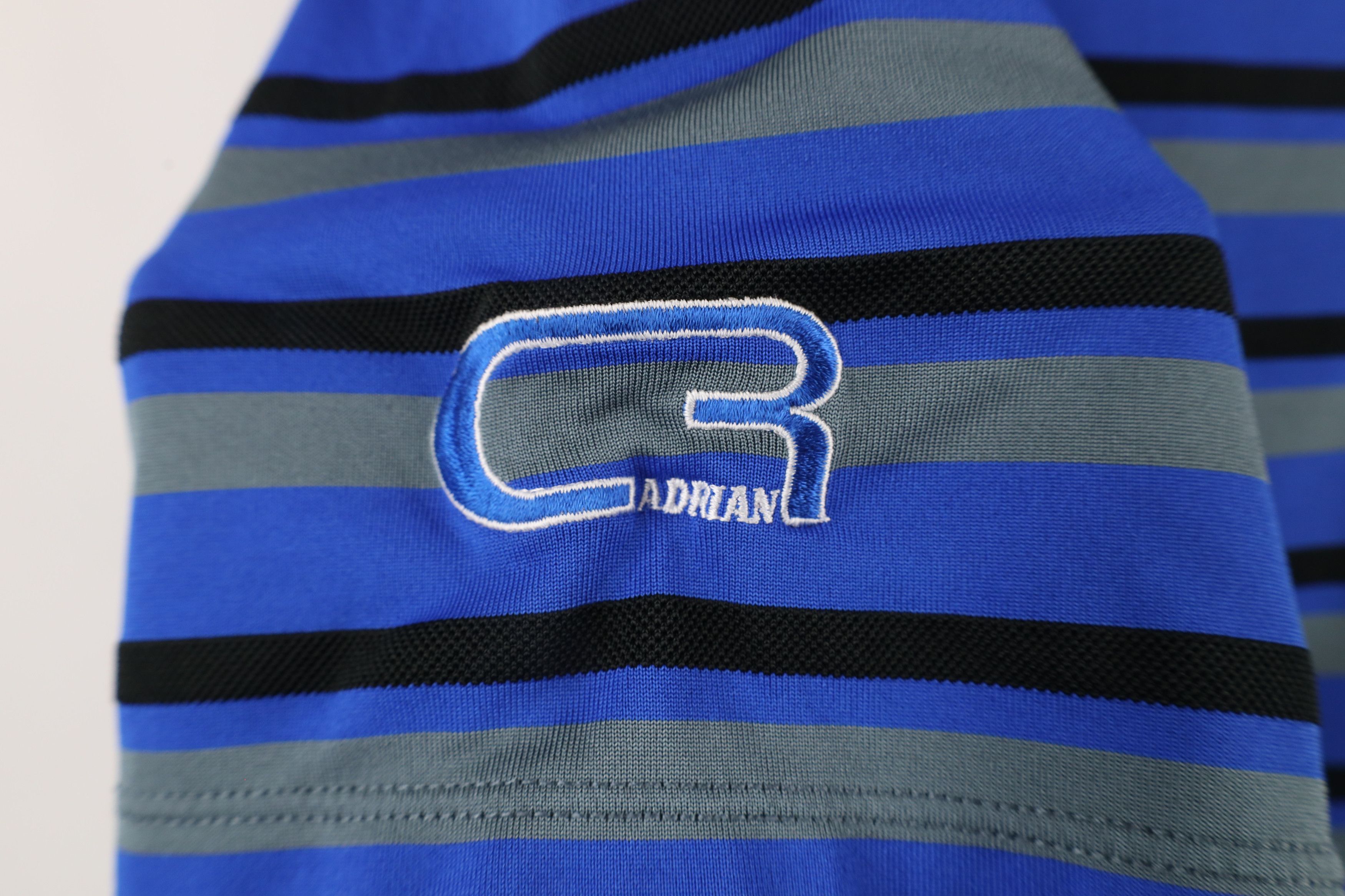 Nike × Vintage Nike Golf Performance Striped Block Knit Collared Polo Shirt Size US XL / EU 56 / 4 - 5 Thumbnail