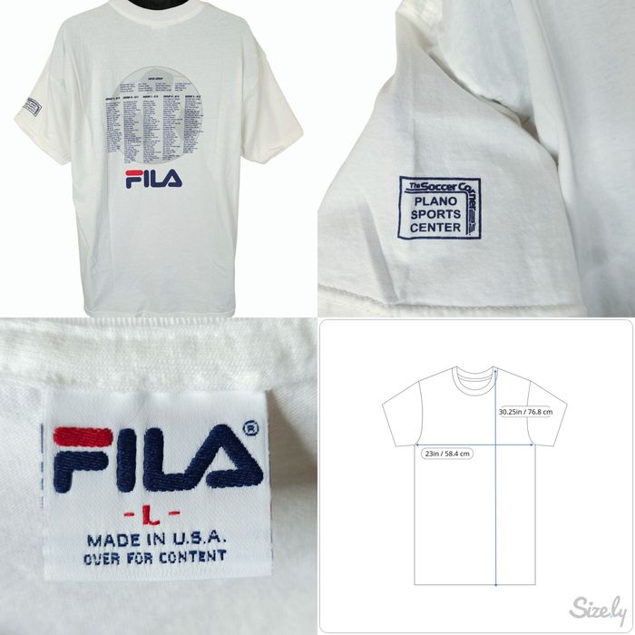 Tee shirt clearance fila sport 2000