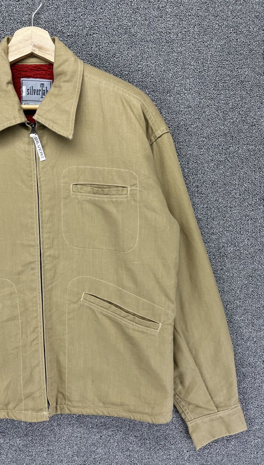 Levi's Vintage Levis Silver Tab Rare Zip Up Chore Jacket Size US M / EU 48-50 / 2 - 4 Thumbnail