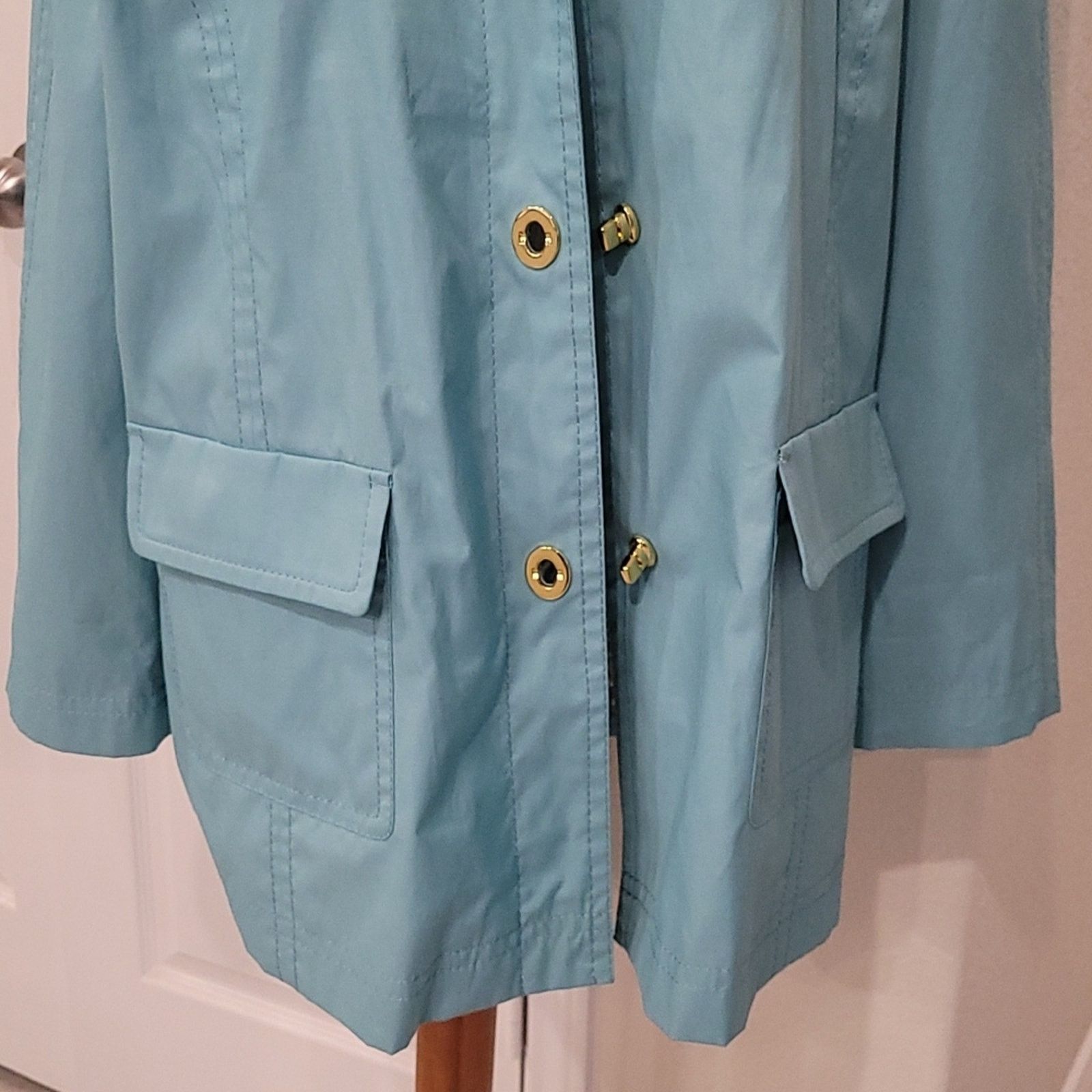 Isaac Mizrahi Isaac Mizrahi Live Rain Repellent Jacket Size XL / US 12-14 / IT 48-50 - 3 Thumbnail