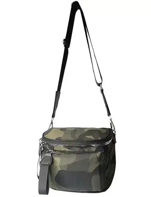 Japanese Brand Fashion camouflage zip shoulder side bag crossbody Size ONE SIZE - 2 Thumbnail