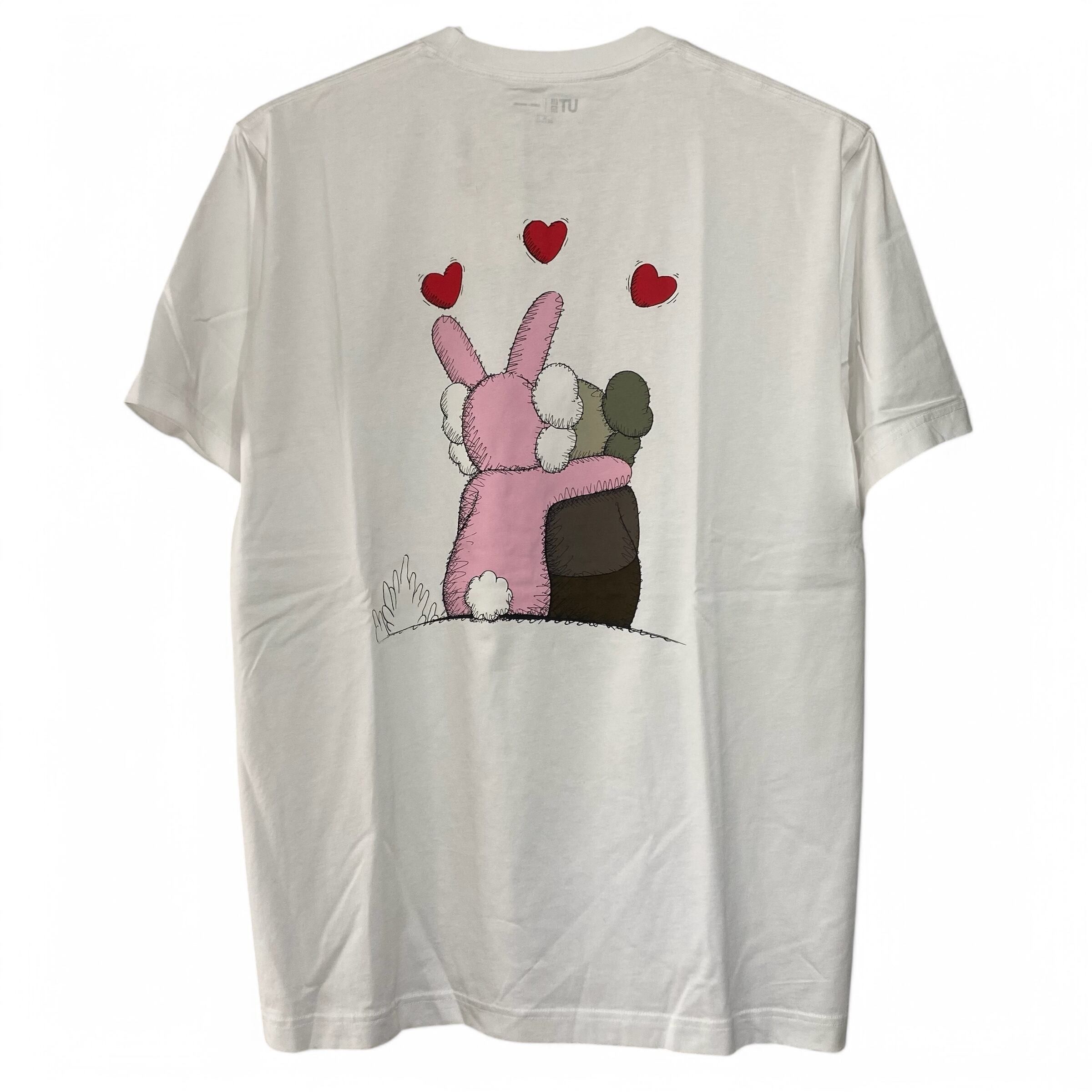Kaws KAWS + Warhol Graphic T-Shirt White Size US XL / EU 56 / 4 - 2 Thumbnail