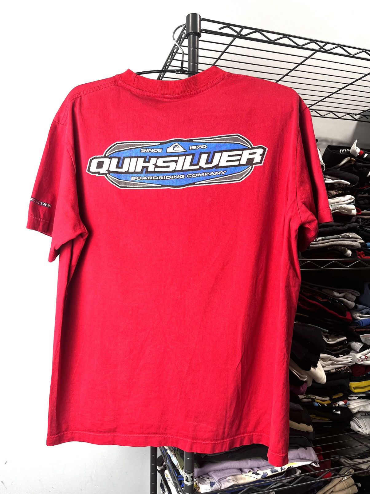 Quiksilver 90’s Vintage Quiksilver Surf Style T Shirt Blind Stussy Size US XL / EU 56 / 4 - 1 Thumbnail