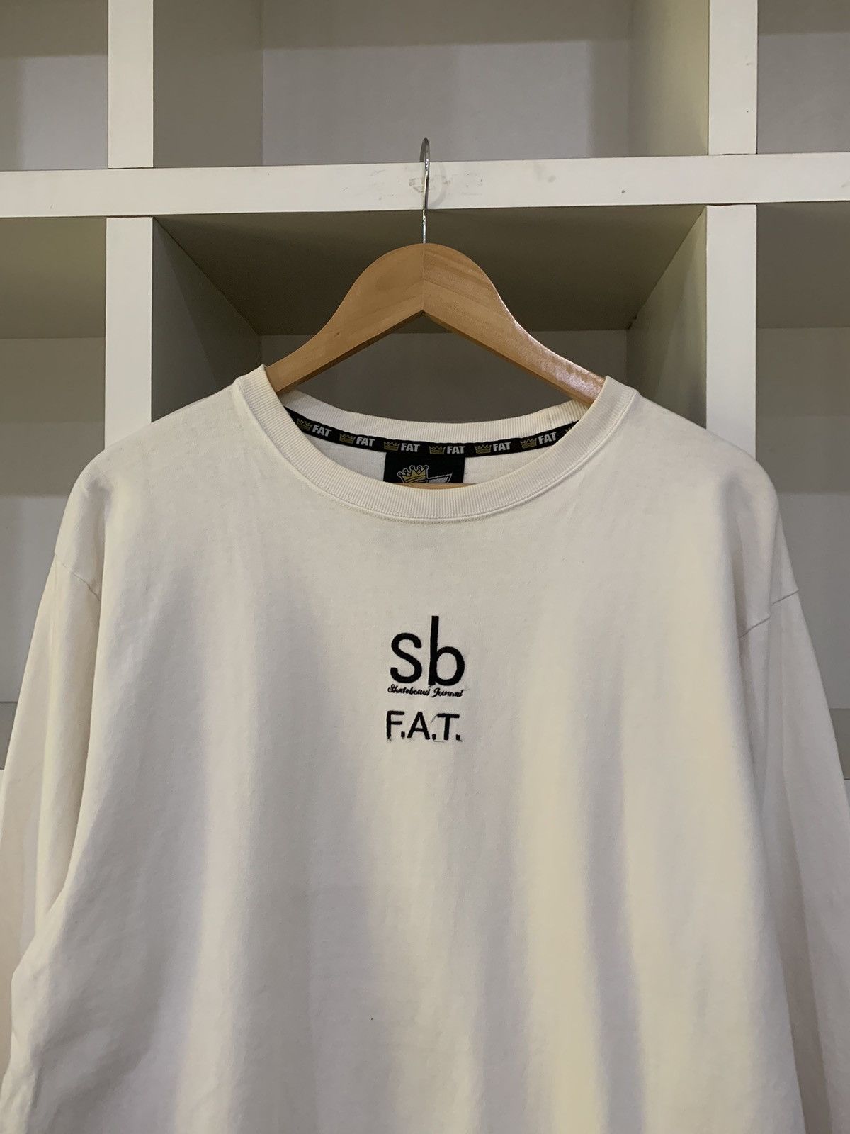 Triple F.A.T. Goose × Vintage FAT SB Skateboard Journel Shirt Size US XL / EU 56 / 4 - 1 Thumbnail