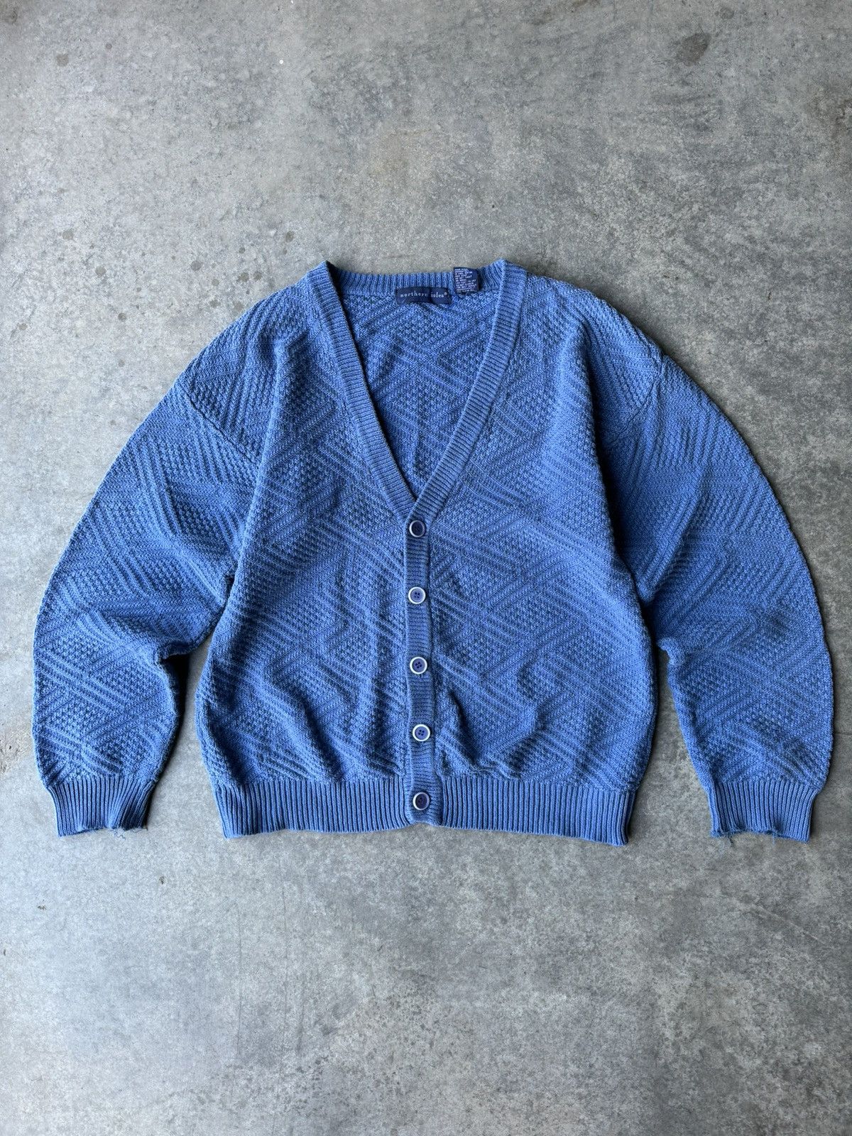 Vintage Vintage cable knit cardigan sweater Late 90s early 2000s Y2K ...