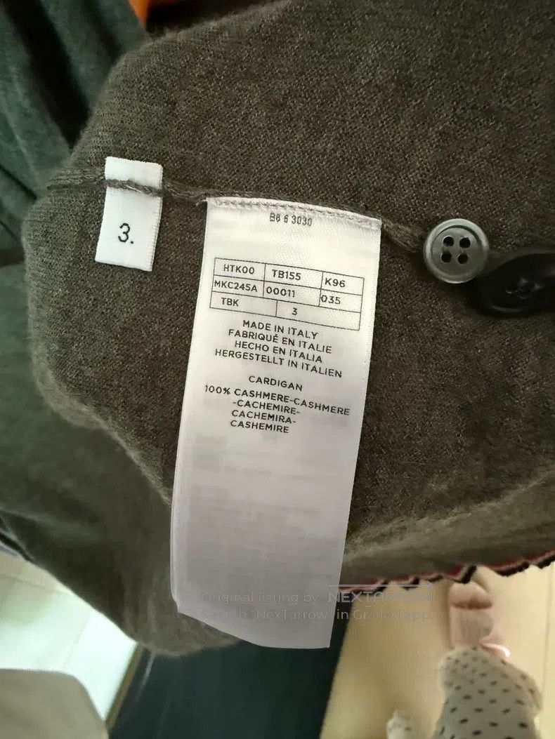 Thom Browne Thom Browne cardigan Size US L / EU 52-54 / 3 - 4 Thumbnail
