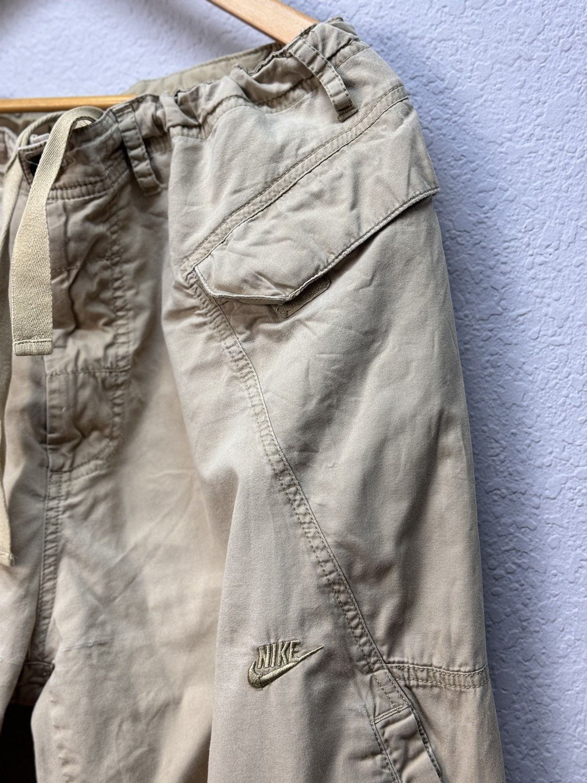 Nike × Vintage Vintage Nike Cagro Baggy Fit pants drill vintage cargo Size US 34 / EU 50 - 8 Thumbnail
