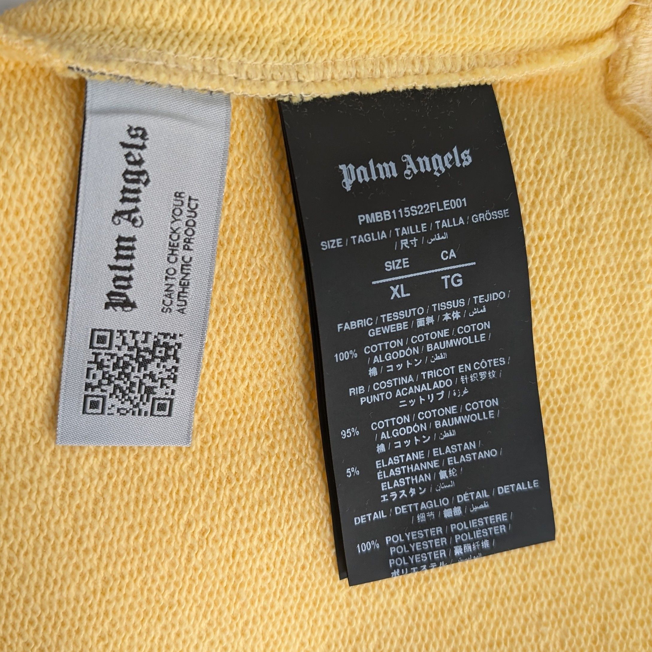 Palm Angels Cord Hoodie Size US XL / EU 56 / 4 - 5 Thumbnail