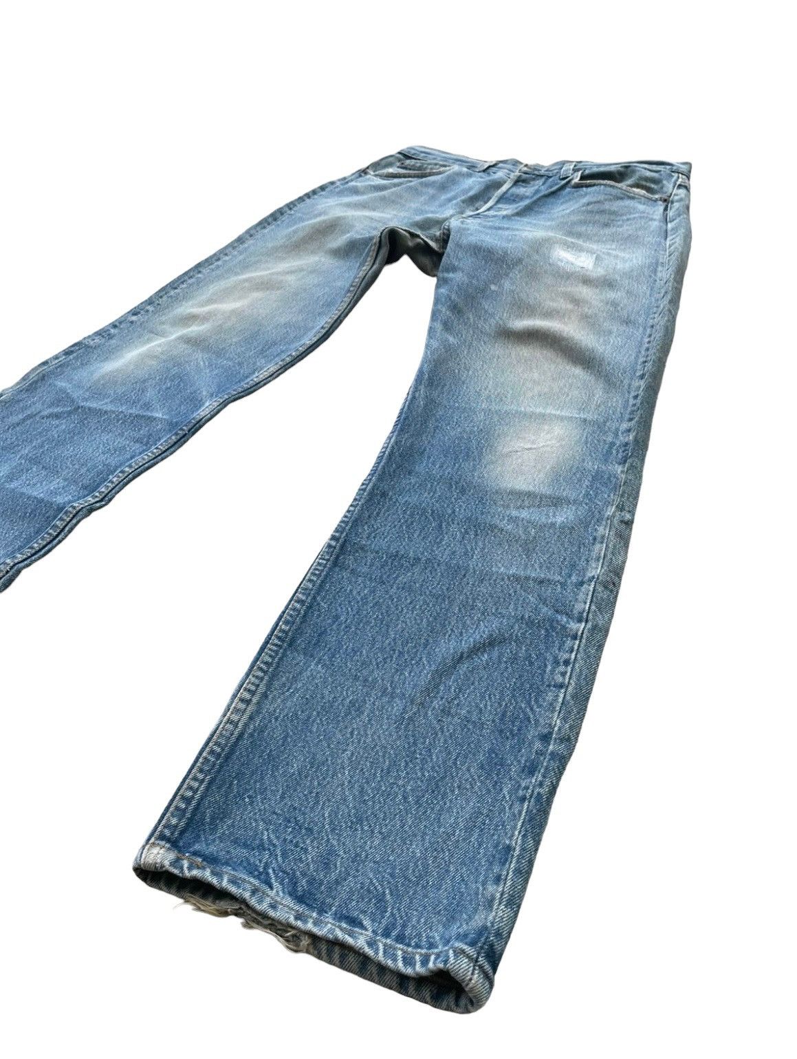 Levi's Vintage Levi’s 501 1987 Usa Aging Rework Zigzag Size US 33 - 2 Thumbnail