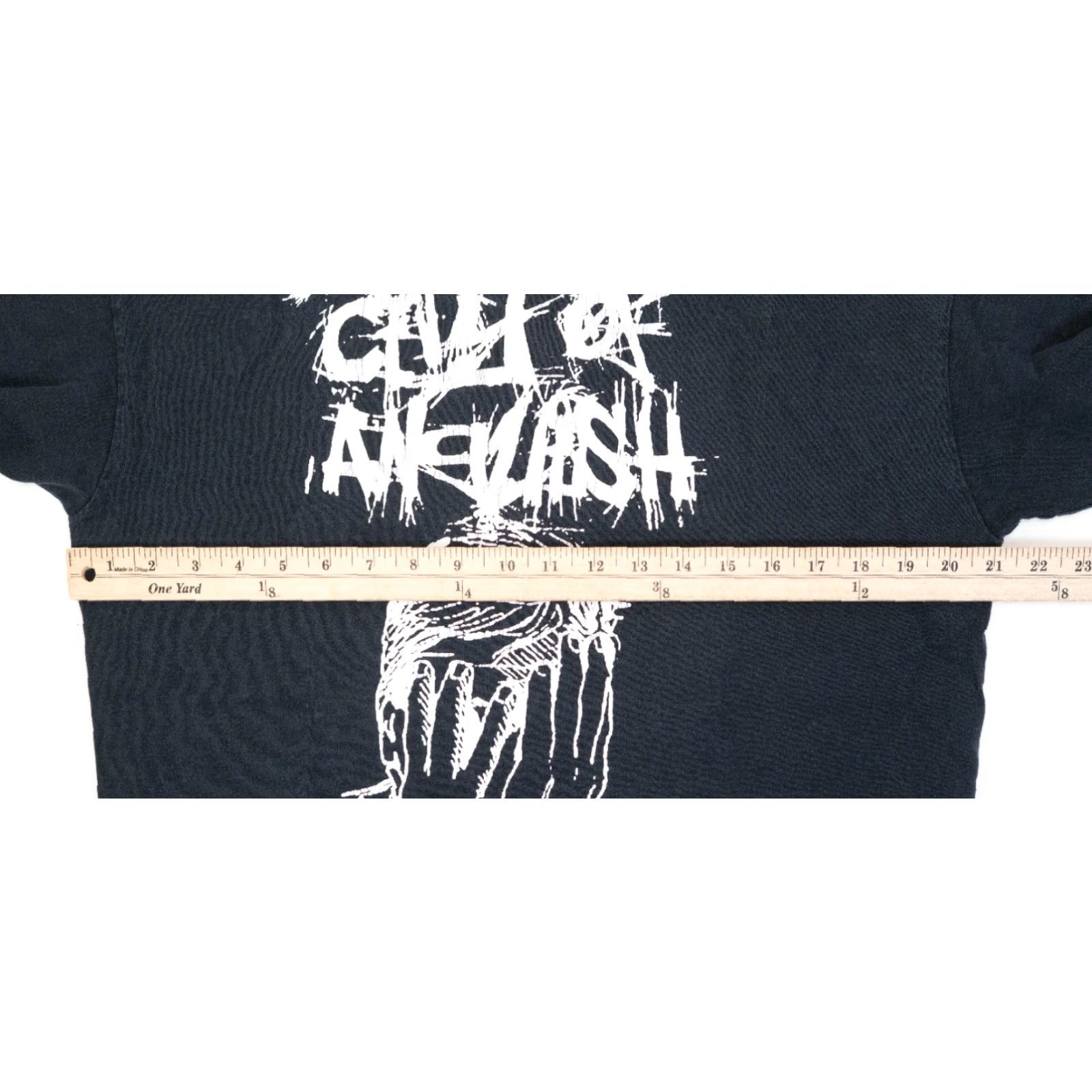 Anvil VINTAGE Heavy Metal Band T-Shirt Rock Tee 90s Affliction Y2K Clock City Of Anguish Anvil Shirt Mens L Black Size US L / EU 52-54 / 3 - 5 Thumbnail