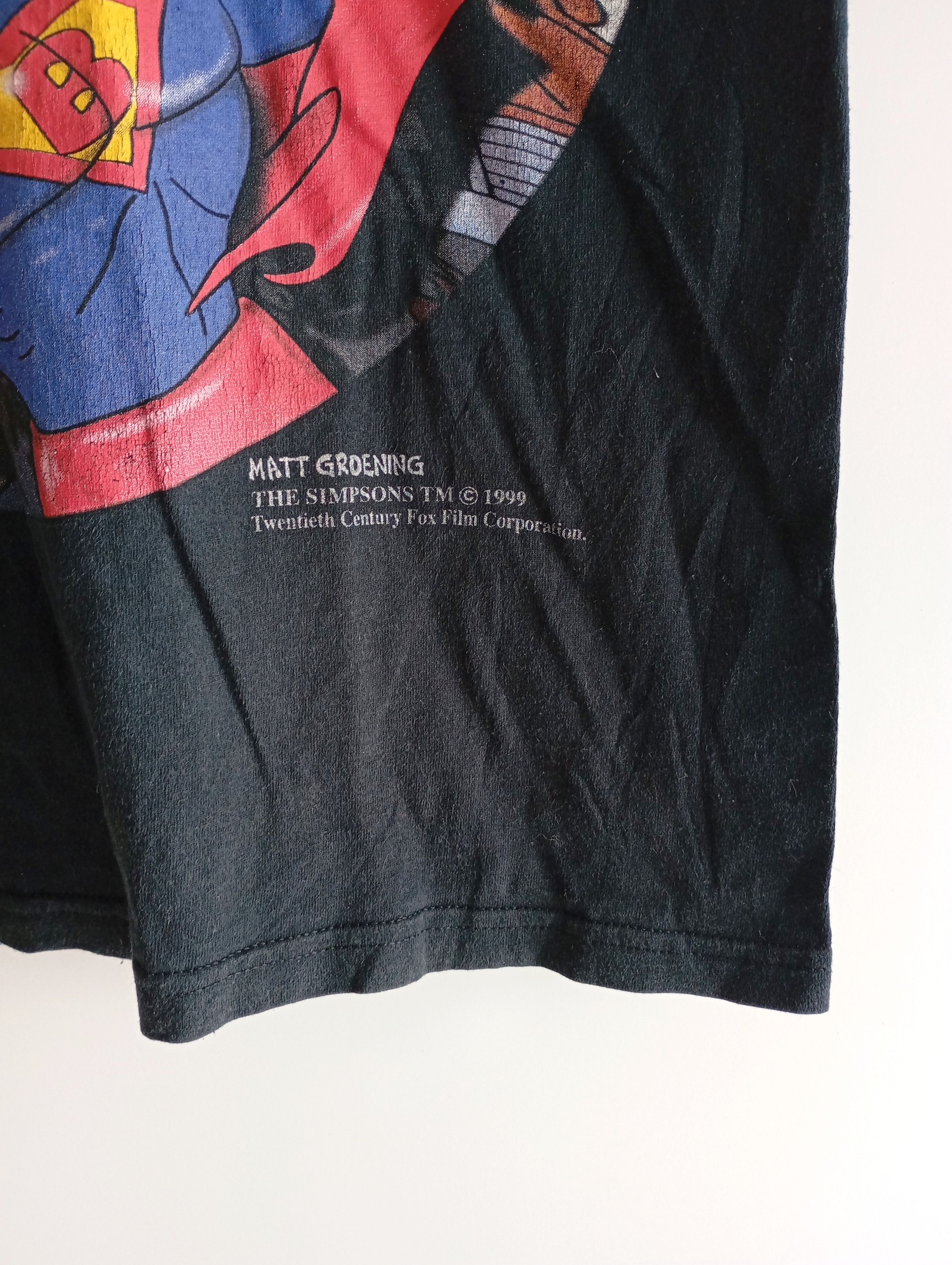 The Simpsons Vintage 90s The Simpsons SuperBart Cartoon Tee Size L Size US L / EU 52-54 / 3 - 9 Thumbnail