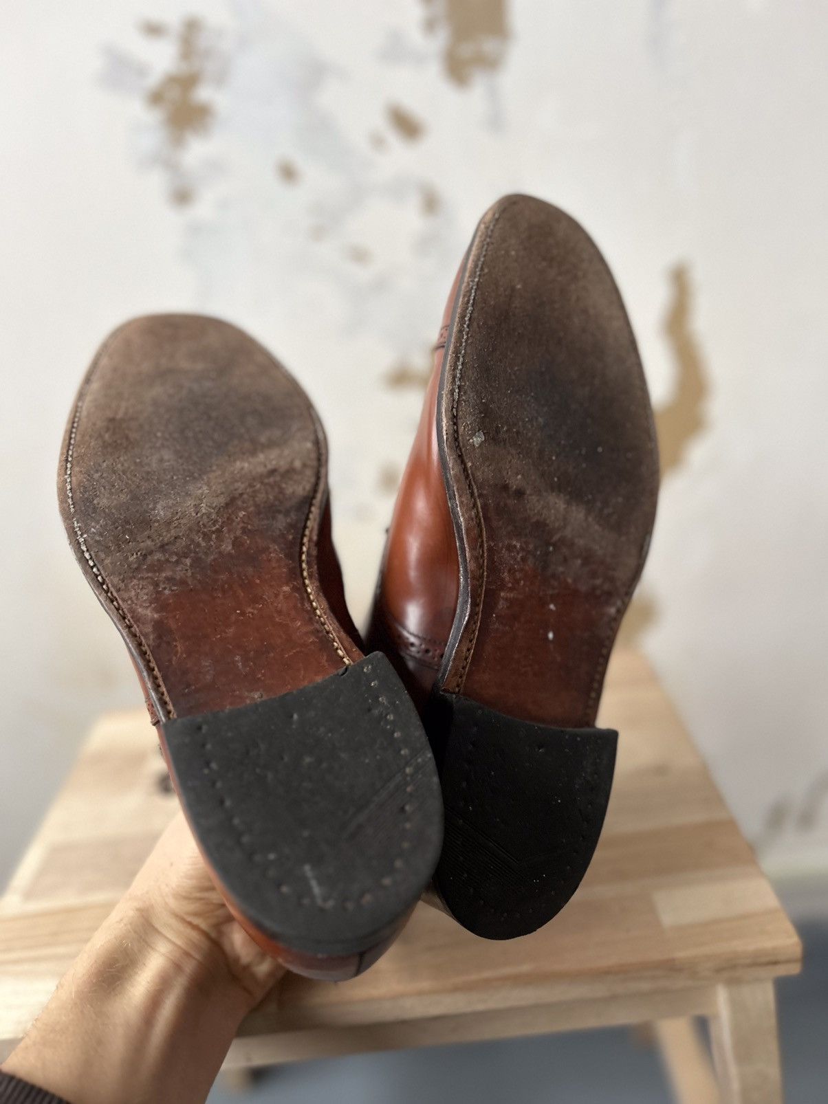 Loake LOAKE Leather Loafers Handmade in England Size US 8.5 / EU 41-42 - 6 Thumbnail