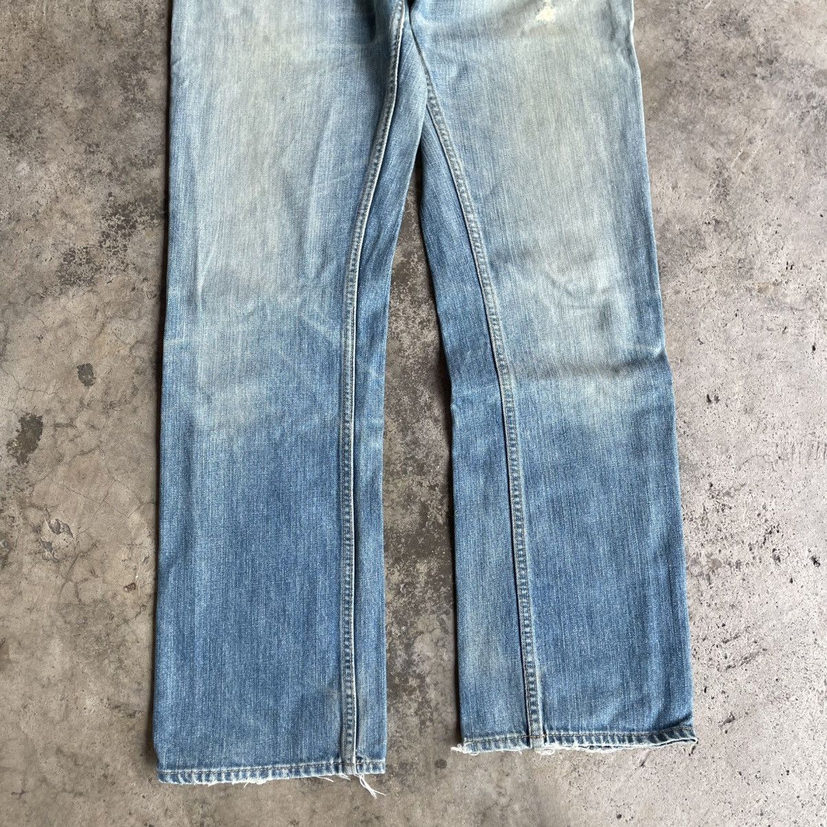 Gap 🔥Vintage Gap Stoned Washed Ripped Distress Denim Jeans Size US 29 - 3 Thumbnail