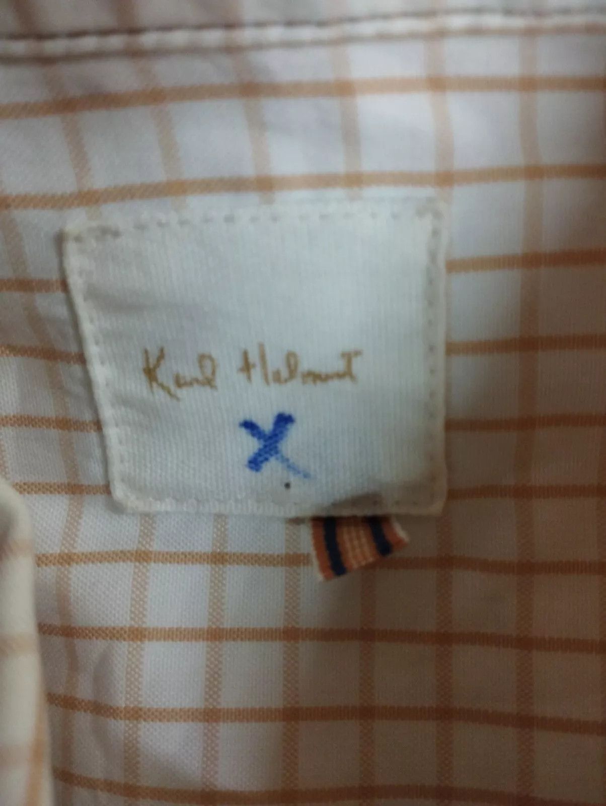 Japanese Brand × Karl Helmut KARL HELMUT Grid Check Button Down Long Sleeve Men Shirt Size US L / EU 52-54 / 3 - 10 Thumbnail