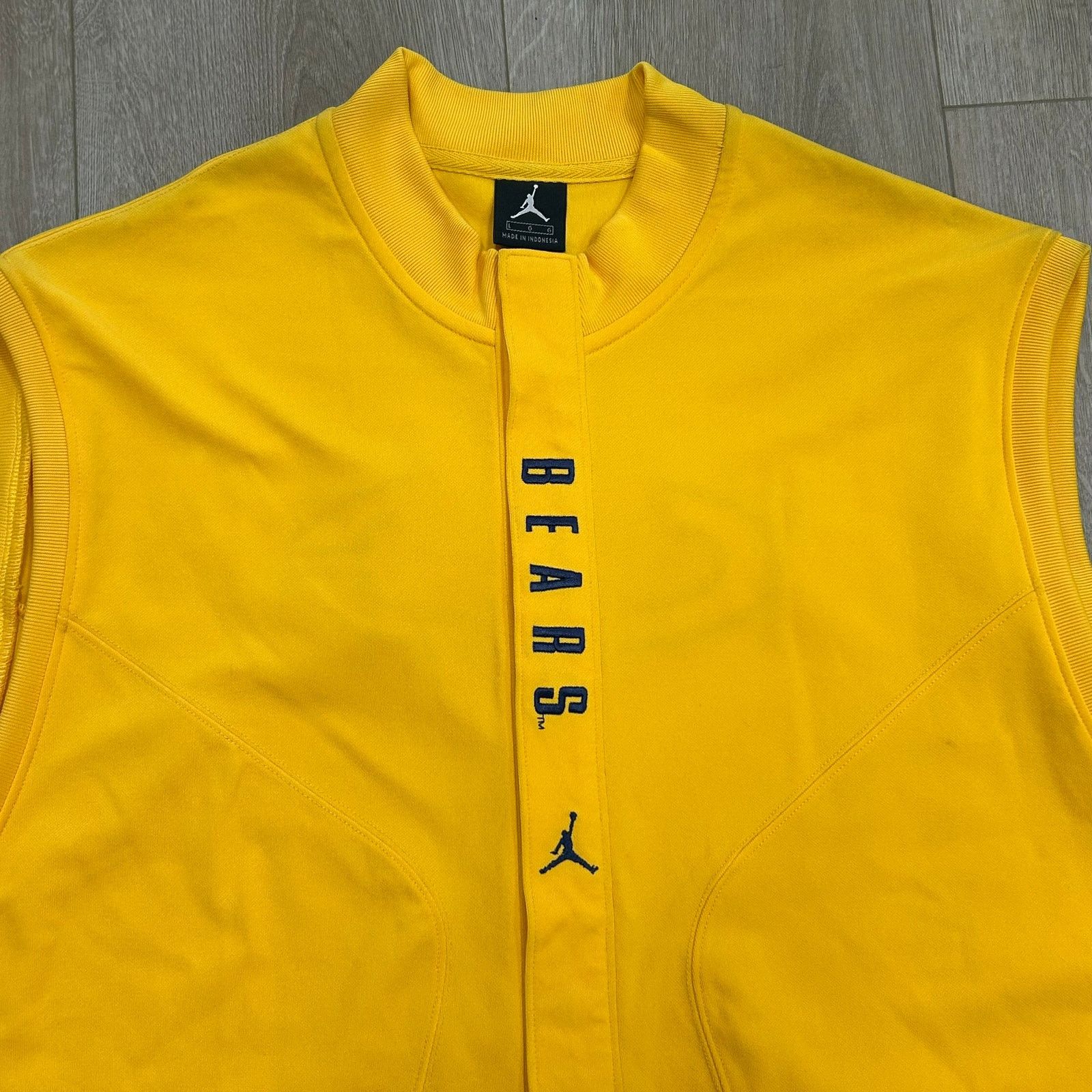 Jordan Brand Nike Air Jordan California Golden Bears Warm Up jersey L Size US L / EU 52-54 / 3 - 2 Thumbnail