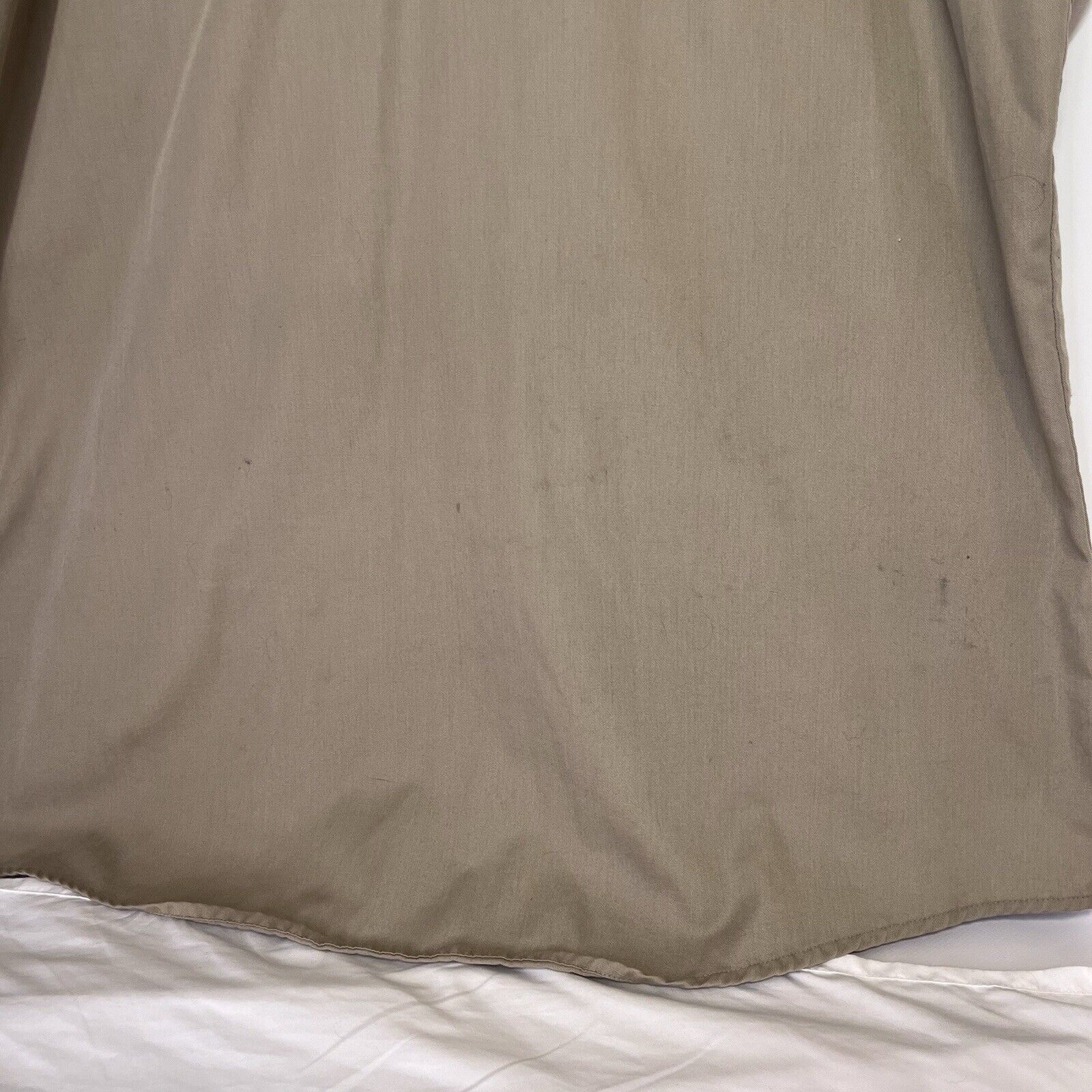 Sears Vtg Sears Roebucks Khaki Shirt Men’s 80s Work Perma Prest Size US XL / EU 56 / 4 - 8 Thumbnail
