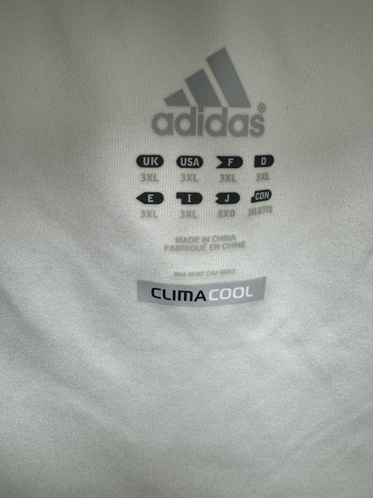 Adidas Chelsea adidas soccer jersey 3XL third 2011/2012 men Size US XXL / EU 58 / 5 - 7 Thumbnail