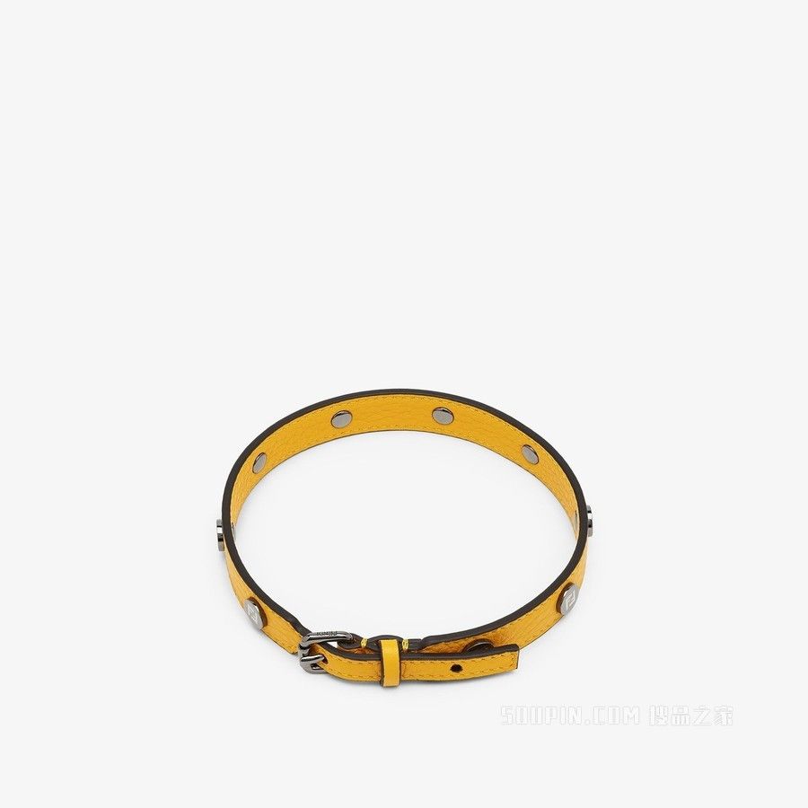 Fendi o1loc1c0824 Size: OS / Pet Collar in Yellow Size ONE SIZE - 1 Thumbnail