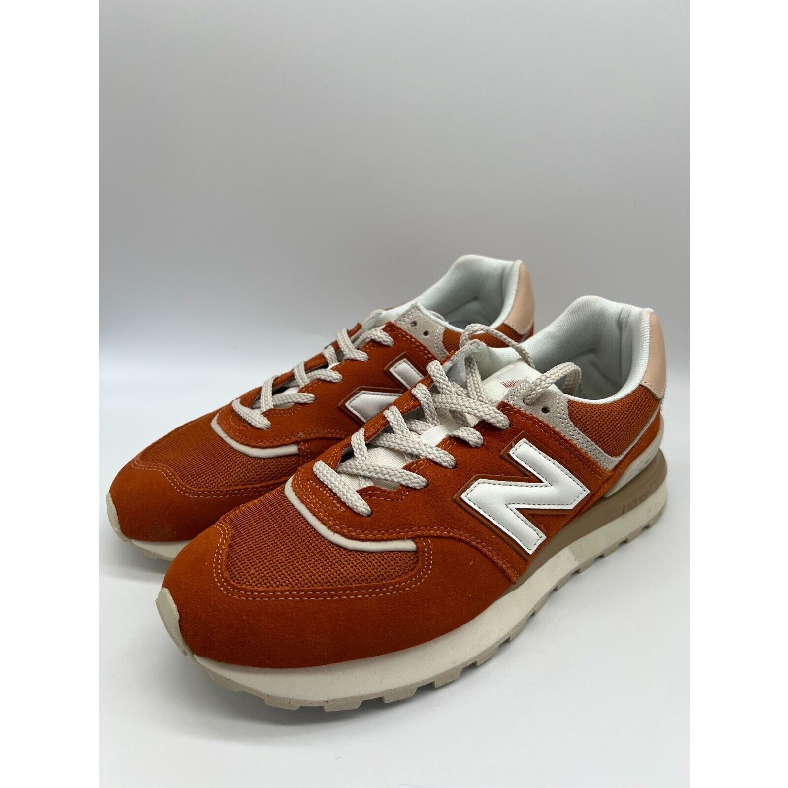 New Balance 574 Legacy Rust Oxide U574LGDO Orange Sneakers Men\'s Size 10.5 New Balance 574 Sport Brown for Sale | Authenticity  main image 3