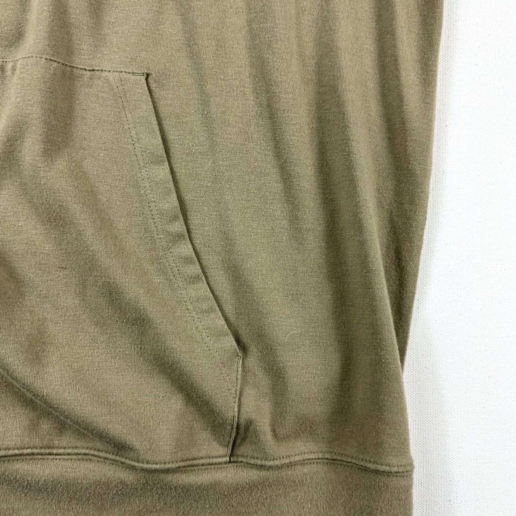 SKIMS SKIMS Full Zip Up Hoodie Sweatshirt Brown Classic Relaxed Women's XL Active Cotton Fleece Zip Hooded Pockets Solid Long Sleeve Sweatshirt Size XL / US 12-14 / IT 48-50 - 4 Thumbnail